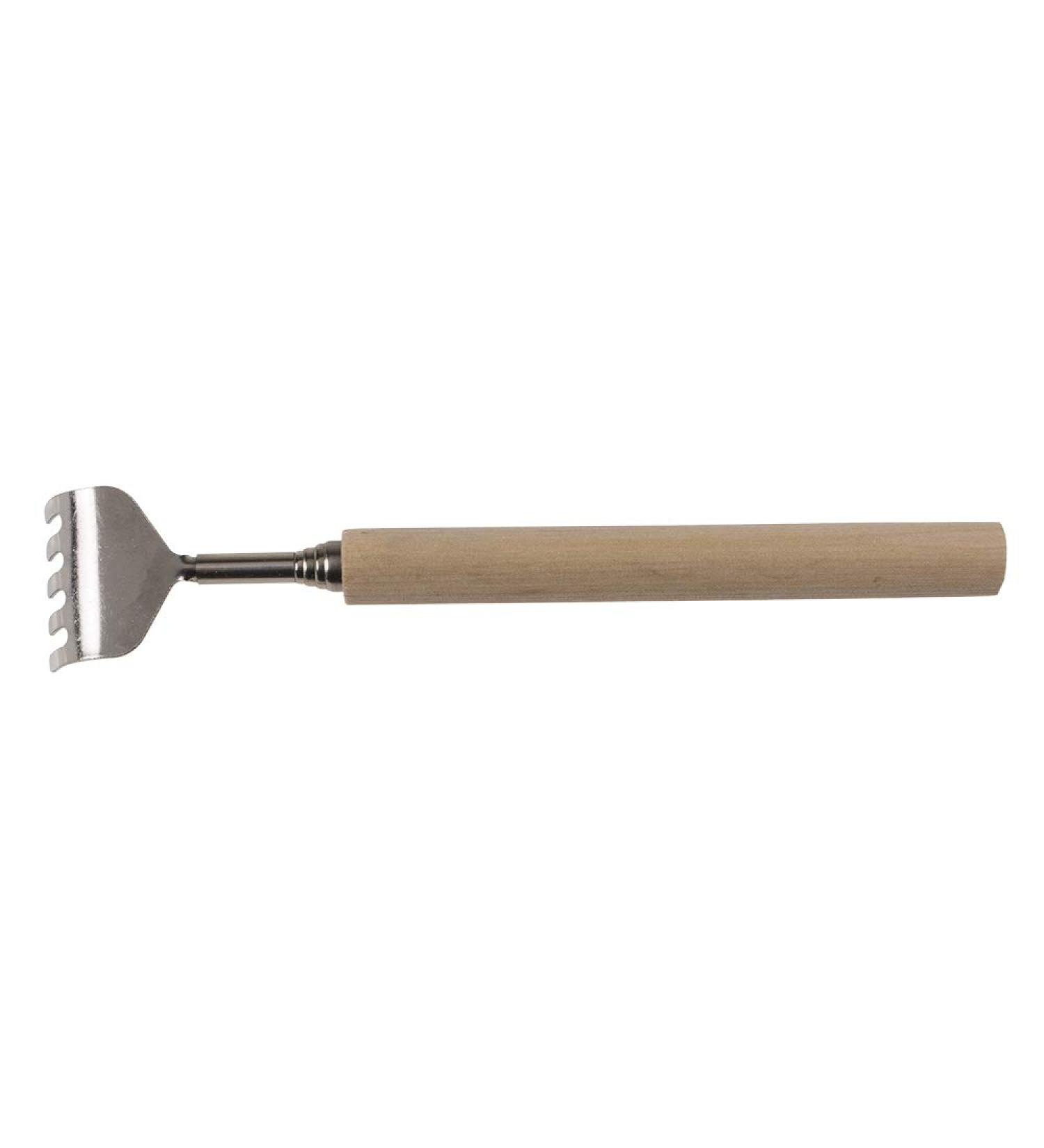 Out of the blue Extendable back scratcher with wooden handle