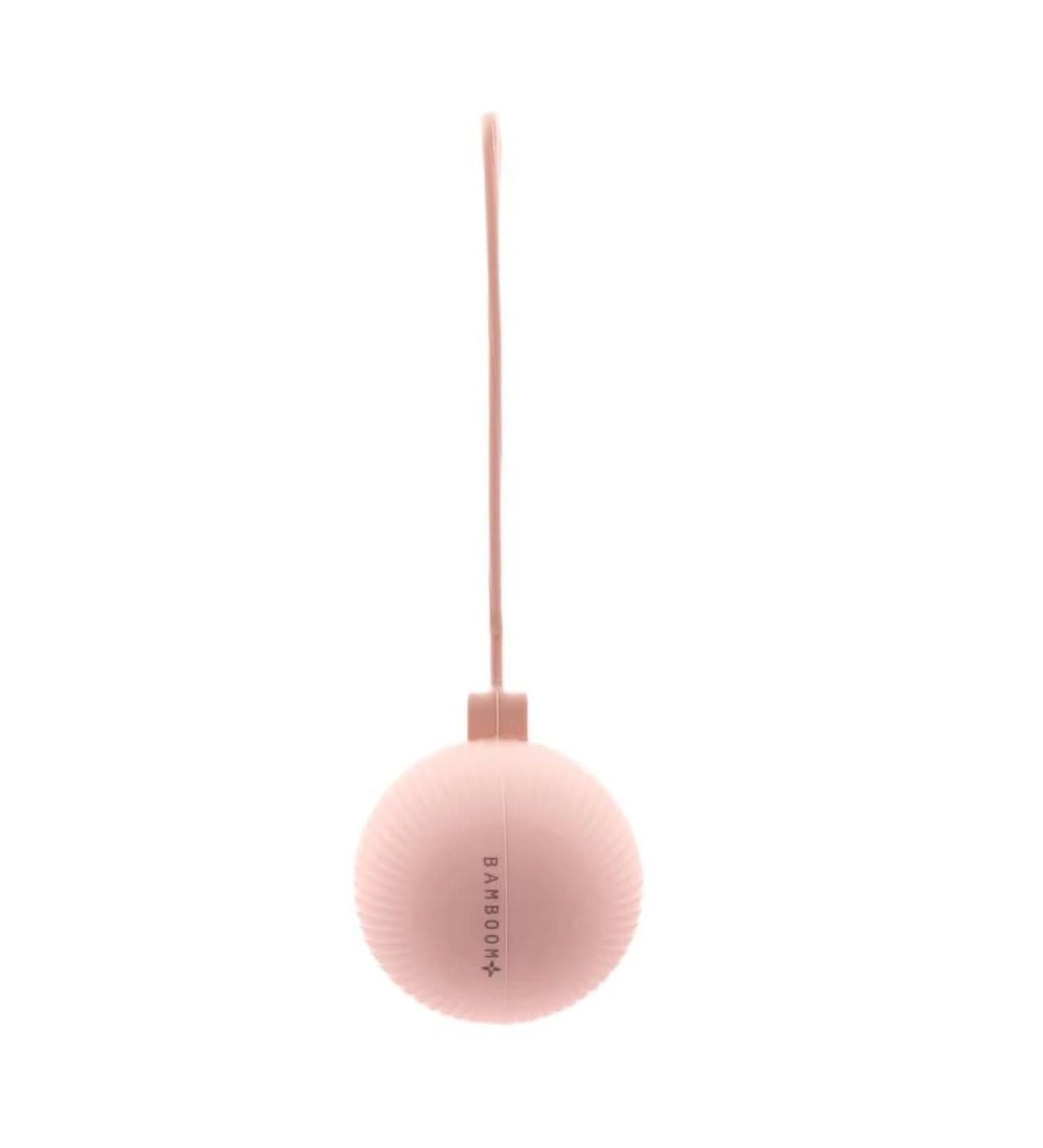 Shop Bamboom Pink Pacifier Holder | Eco-Friendly Stylish & Safe for Babies - Worldwide Shipping - Buy Online on GoSupps.com