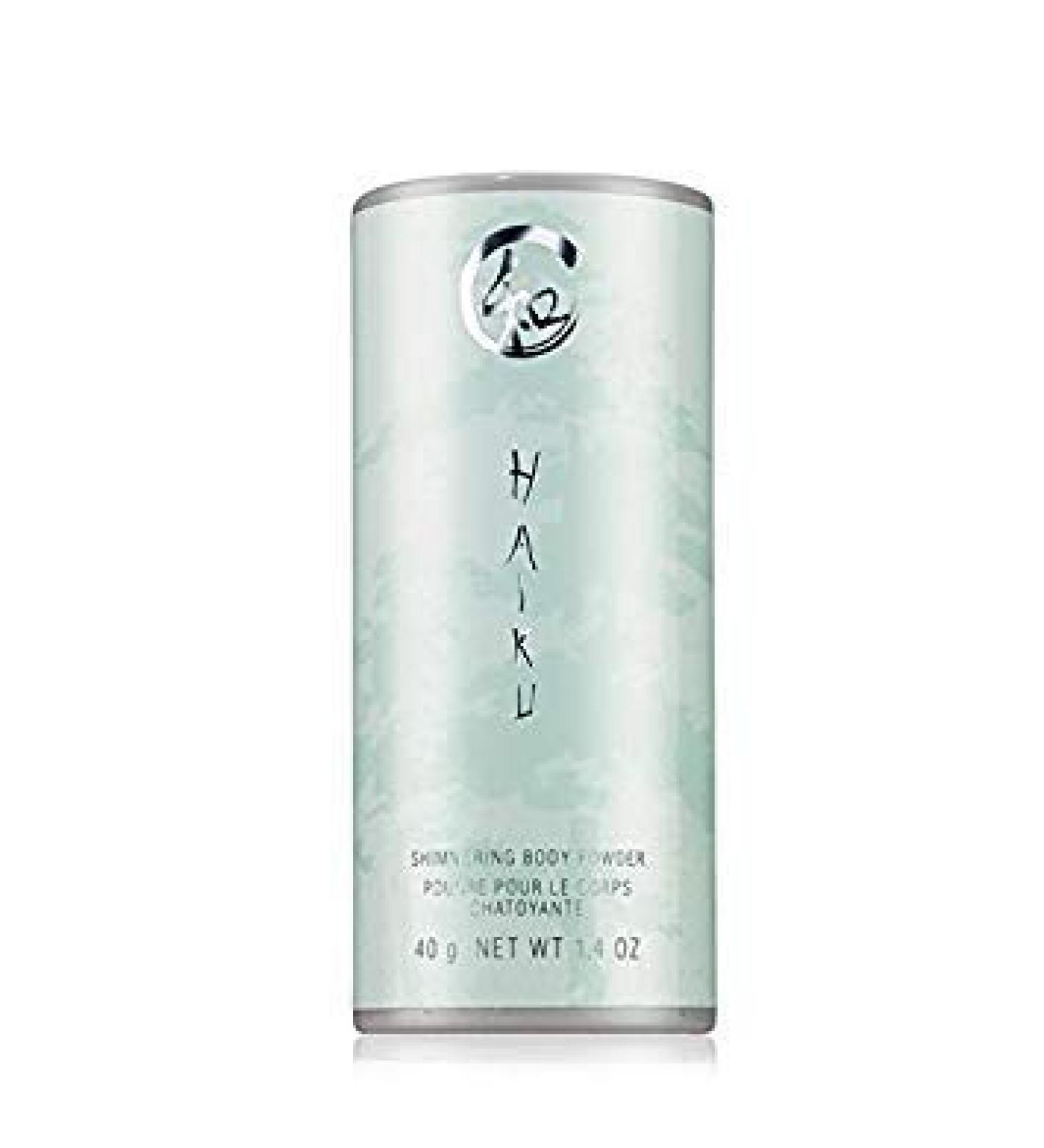 Avon Haiku shimmering Body Powder Talc 1.4 Oz