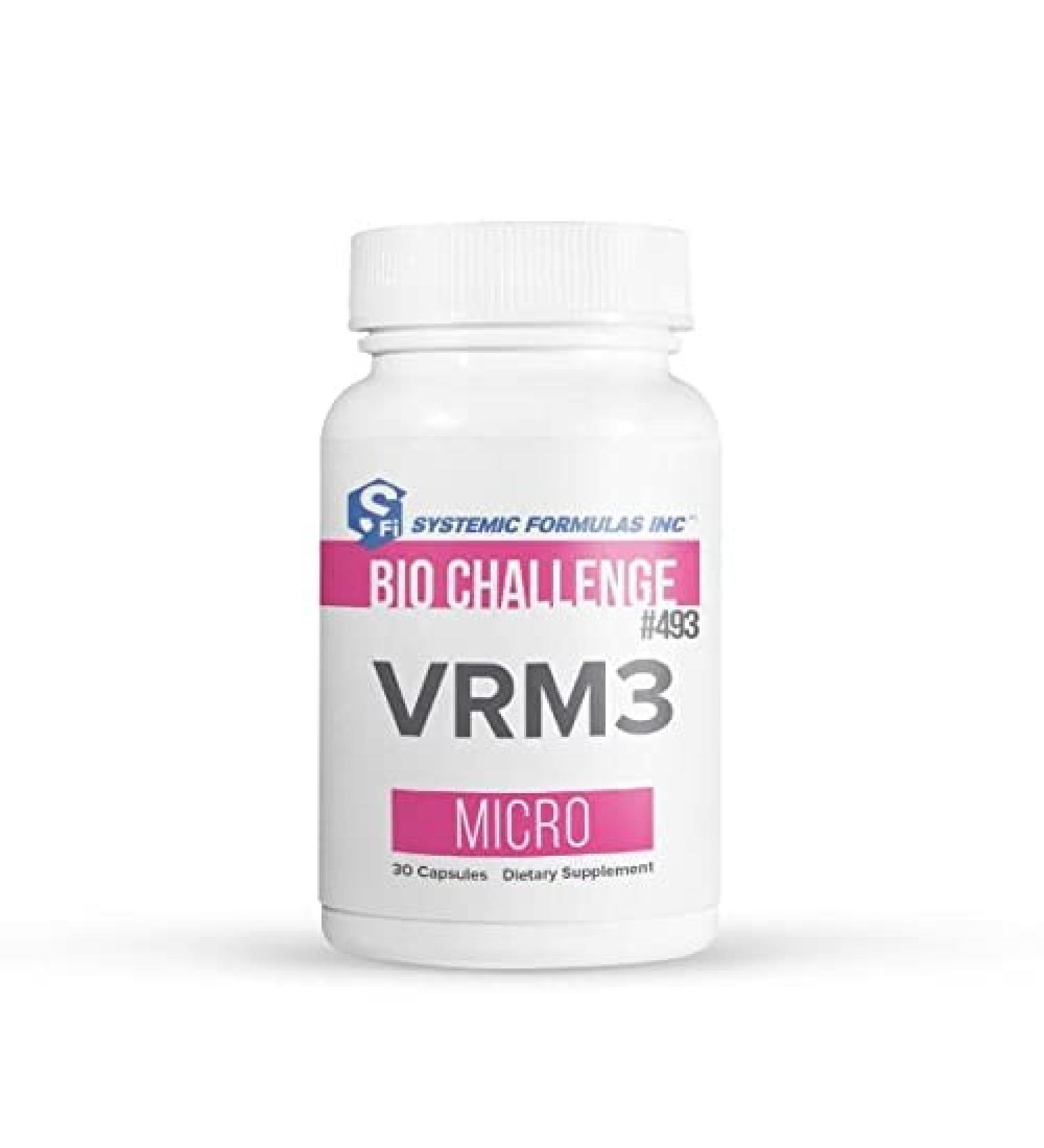 Systemic Formulas Bio Challenge VRM3 30 Capsules - Buy Online on GoSupps.com