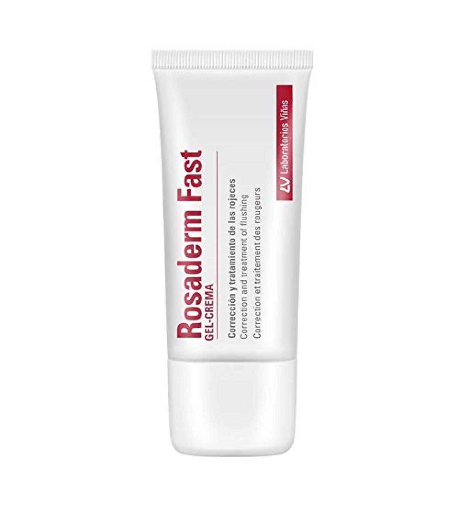 Rosaderm Fast Gel Cream 30g - Corrective Anti-Redness Treatment, Soothing Hydro Primer for Flushing Skin - Buy Online on GoSupps.com