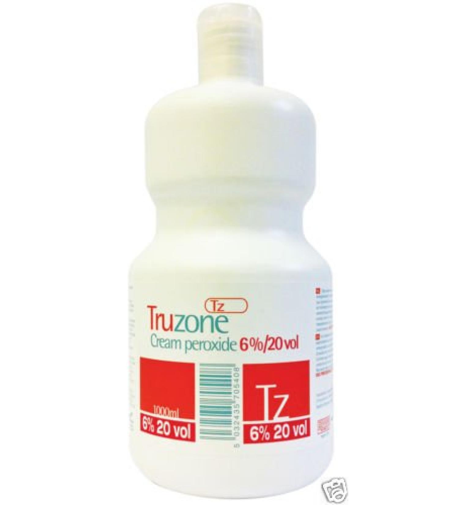 Truzone Cream Peroxide 6% 20 Volume 1000ml *Formulated To Improve Mixability*