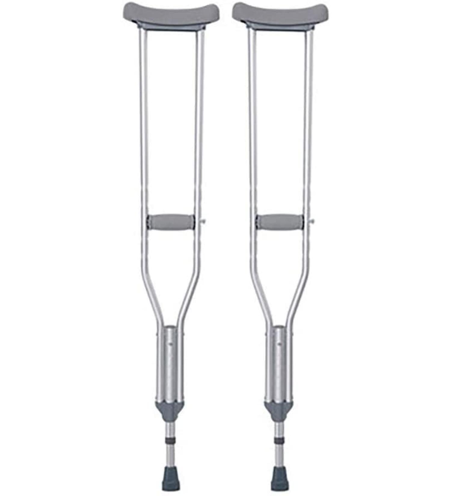 Crutches for Adults Underarm Walking stick lightweight height adjustable Great for Travel or Work Selfless dedication - Buy Online on GoSupps.com