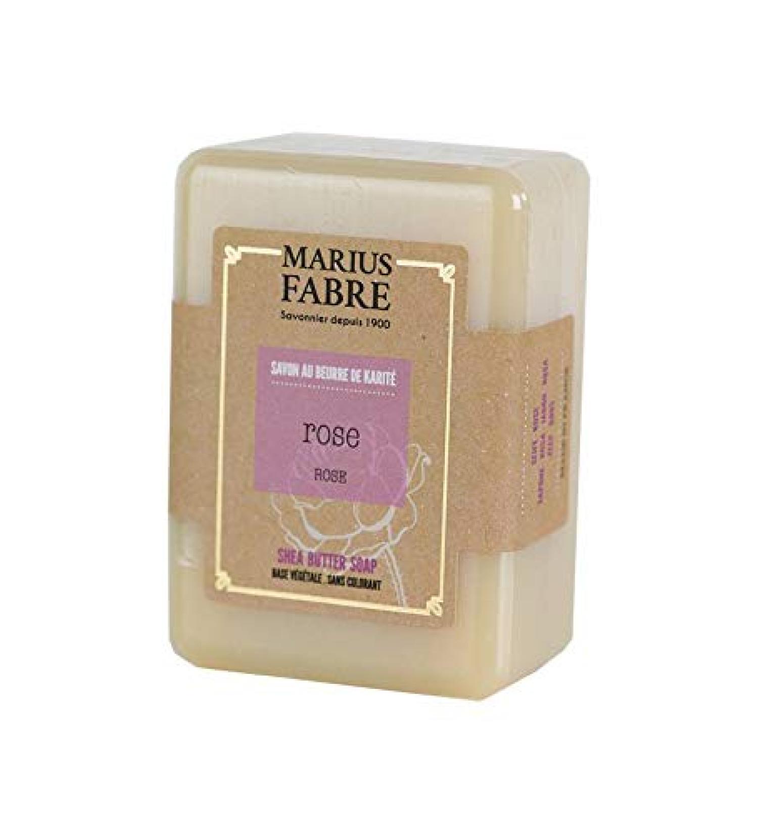 Marius Fabre Marius Fabre Soap Factory - Rose-scented soap bar palm oil free 150g