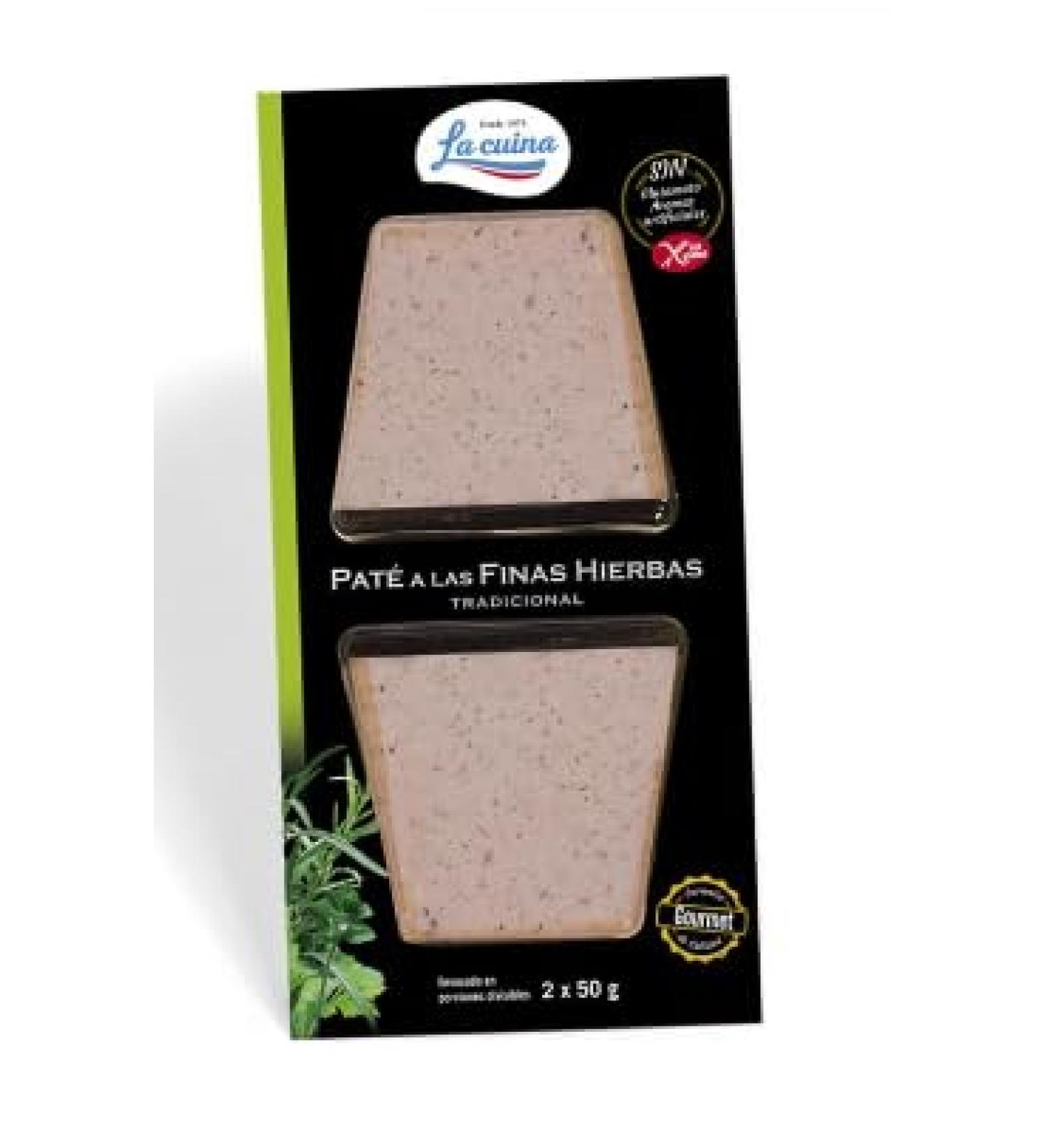 Pate La Cuina Fine Herbs 50g Pack-2