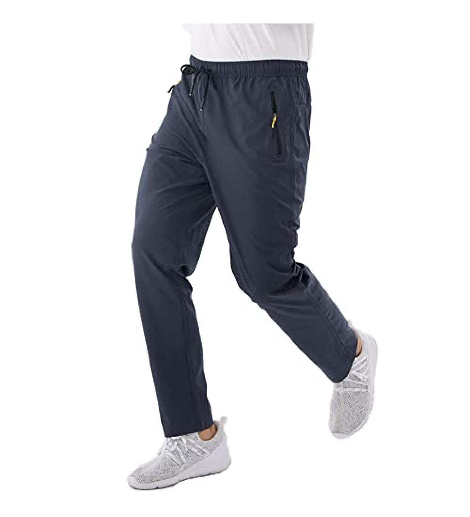 Selovzz Men's Lightweight Hiking Pants X-Large Coldgray - Breathable & Durable for Mountain Camping, Fishing, Running - Active Jogger Pant - Buy Online on GoSupps.com