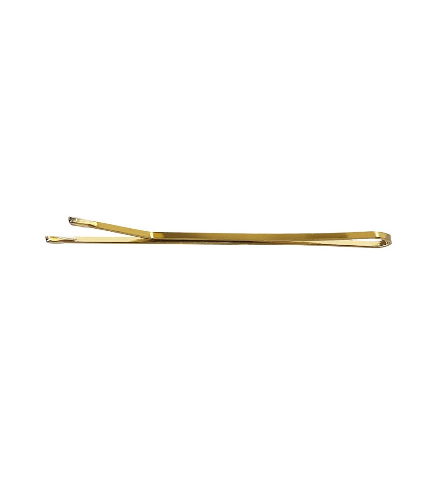 T4B LUSSONI 250 Pieces Hair Grips Hairpins - Smooth 6 cm Golden Hair Clips for Perfect Styling - Buy Online on GoSupps.com
