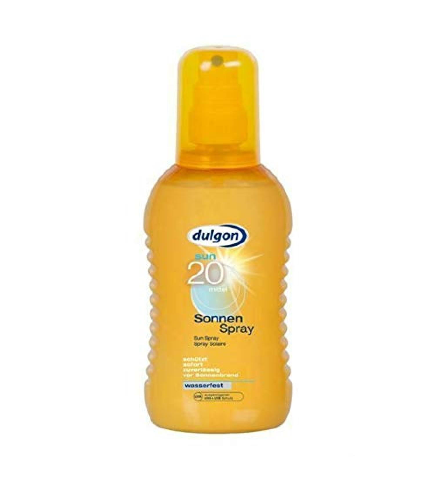 dulgon sun spray SPF 20 - waterproof 200ml