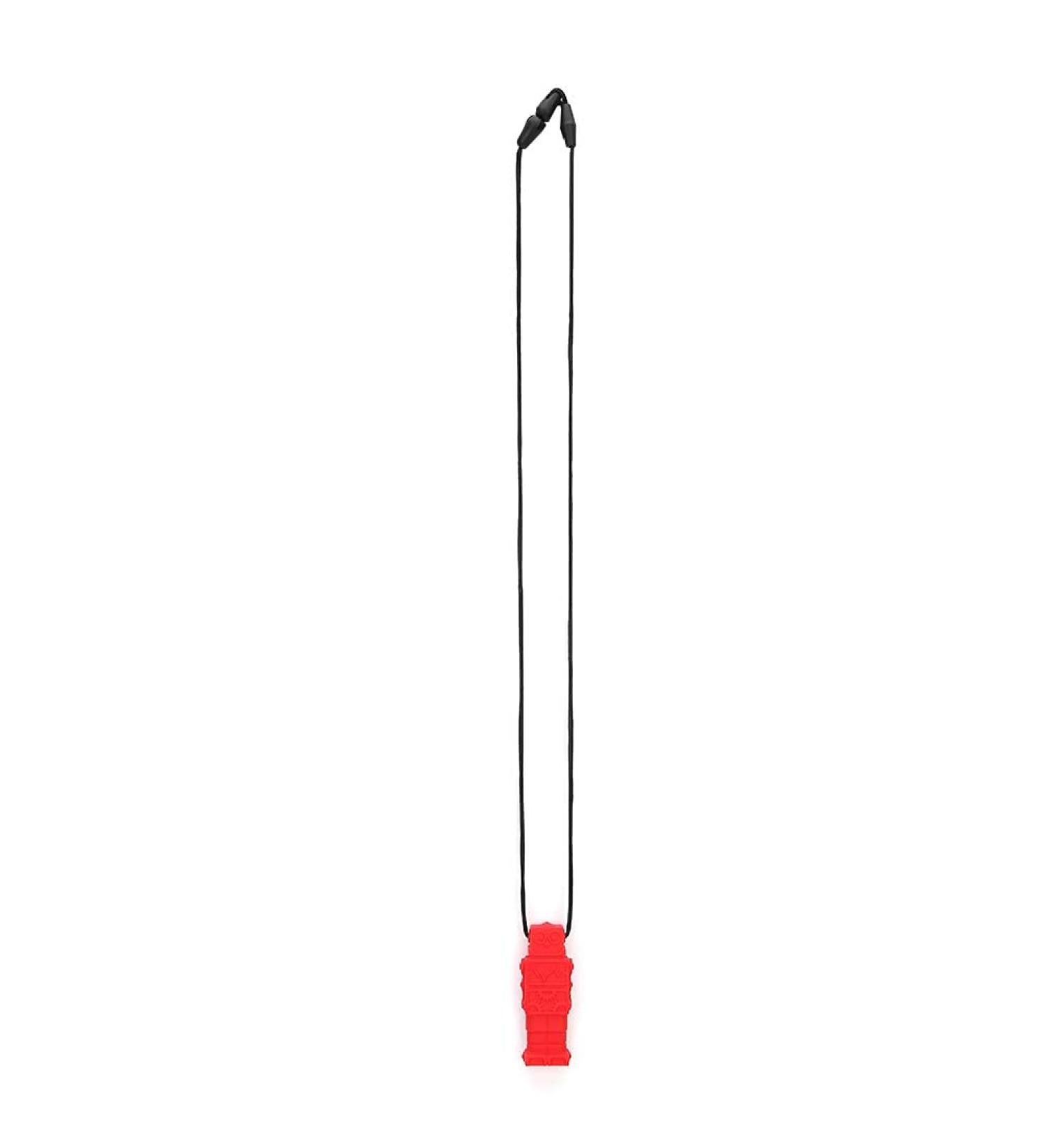 Buy Food Grade Silicone Baby Teether Safe Teething Aid & Chew Pendant Necklace (Red) for Infants - Buy Online on GoSupps.com