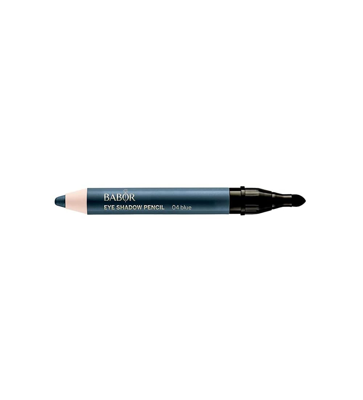 Babor make-up eye shadow pencil long-term eyeshadow & contour pencil mop and waterproof easy application available in 10 colors 2 g 04 blue