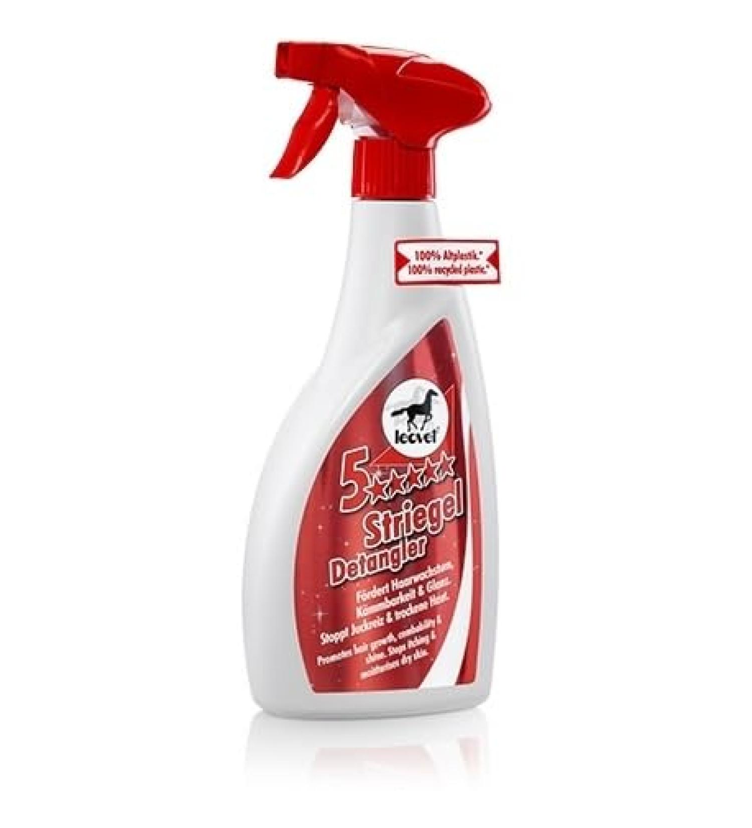 RL24 LeoVet 5-Star Striegel | Horse Spray for Gloss & Easy Combing | Itch Relief & Skin Protection | 550 ml Spray Bottle - International Shipping - Buy Online on GoSupps.com
