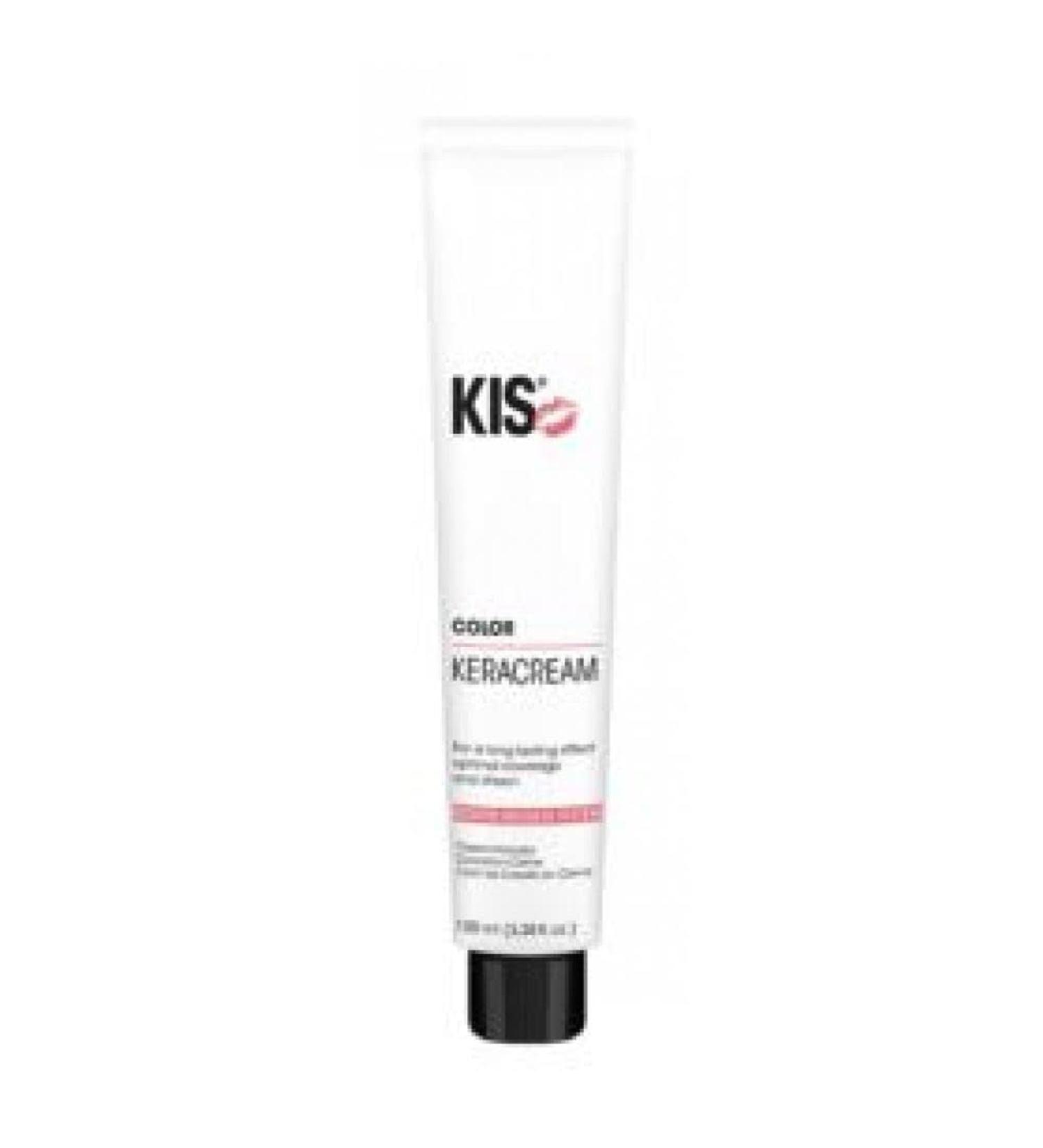 KIS KeraCream Color Permanent hair color cream 100 ml 4N high coverage intensive hair color keratin infusion animalfriendly and sustainable
