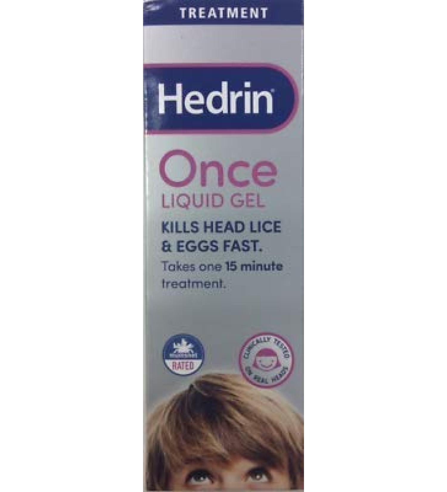 Hedrin 100 ml Once Liquid Gel