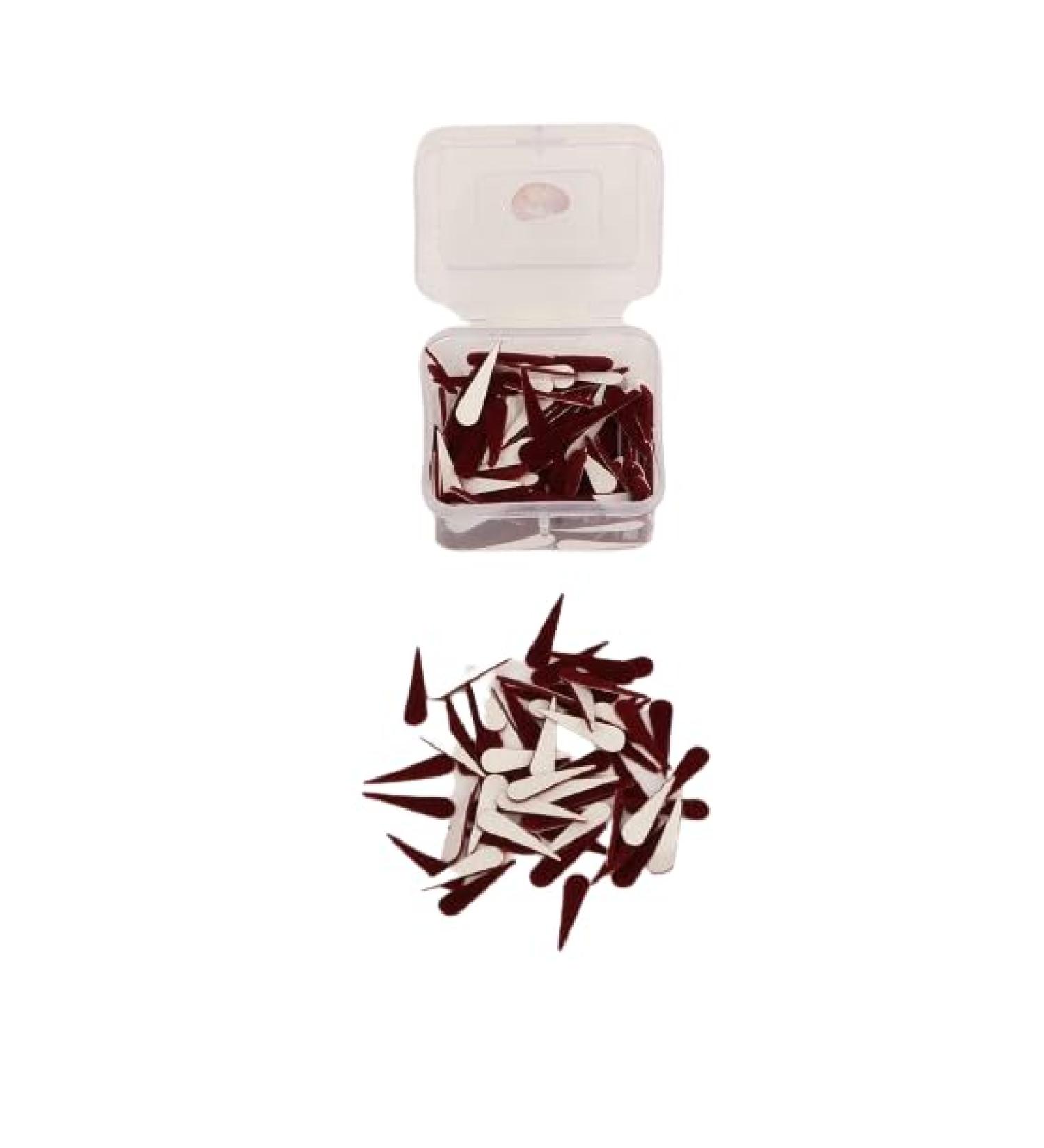 Buy Kalpana Women's Maroon Bindi Stickers - Slim Tilak Kumkum Pack of 12 | International Shipping Available - Buy Online on GoSupps.com