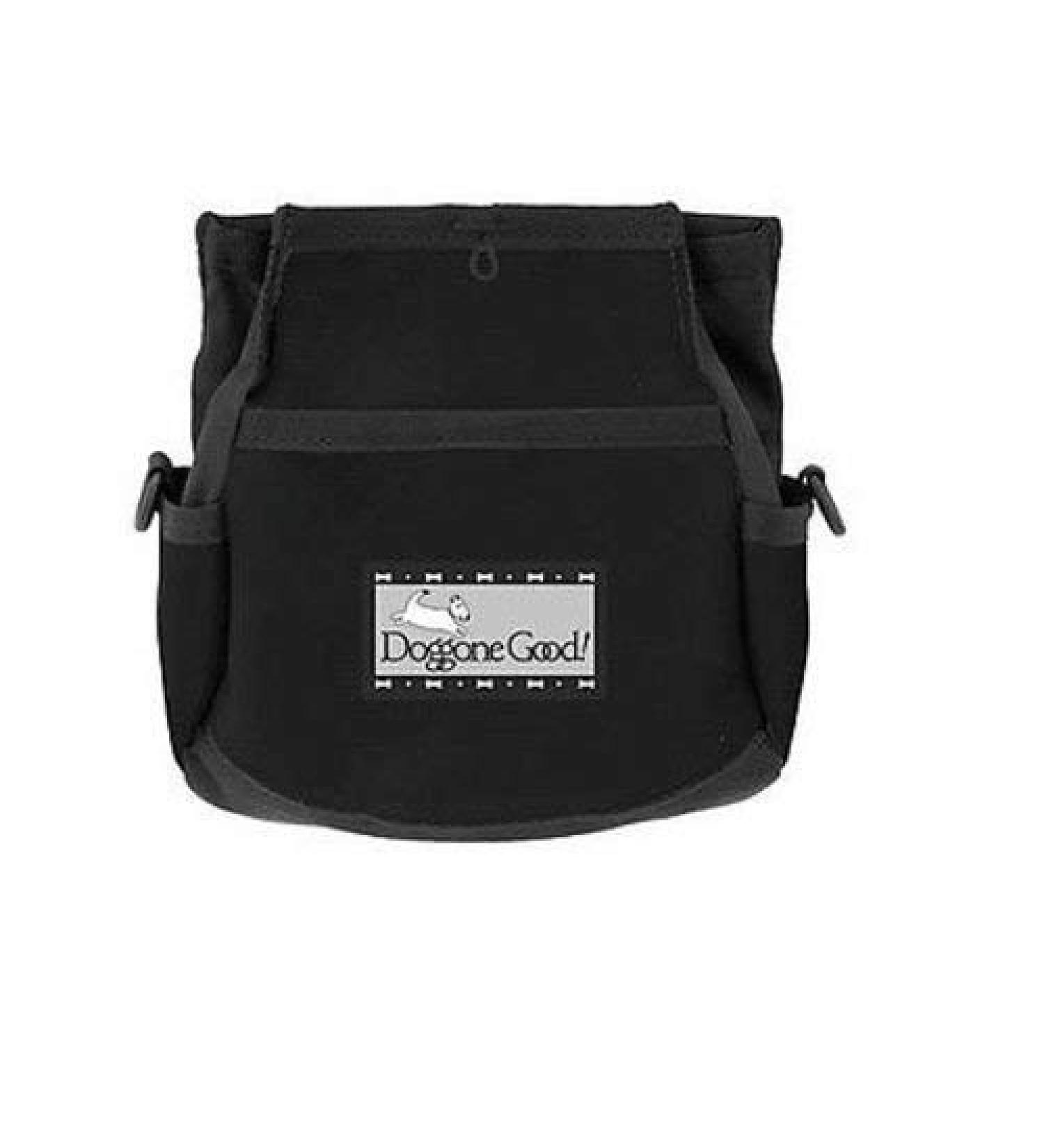 Doggone Good Rapid Rewards Deluxe Dog Training Bag (Black) COMES WITH BELT - Buy Online on GoSupps.com