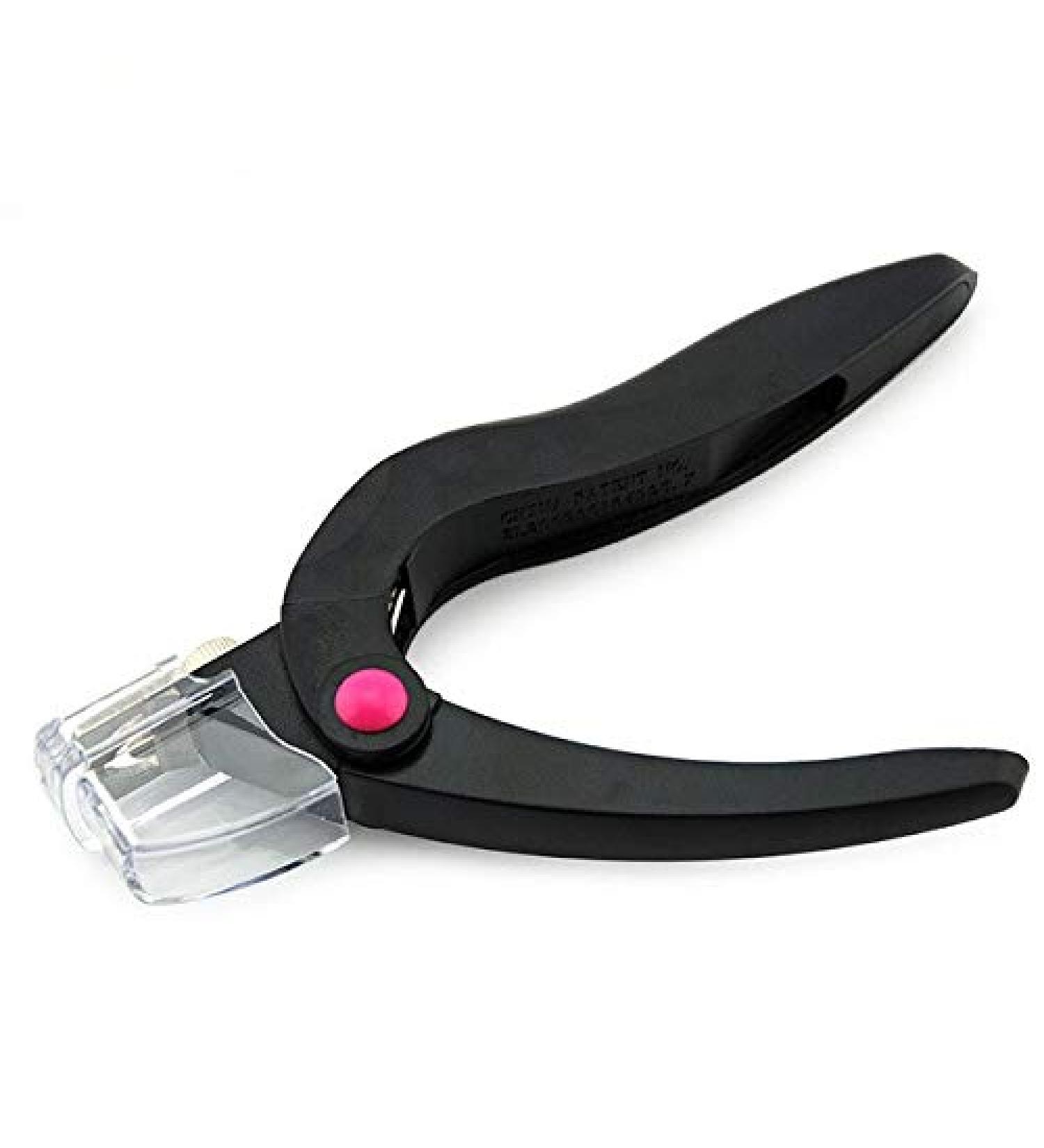 1pc Pink & Black Manicure Nail Cutter Nail Clipper Acrylic Gel False Nail Tip Cutter Clipper Nail Triple Tips Cutter Tool - (Color: Black) - Buy Online on GoSupps.com
