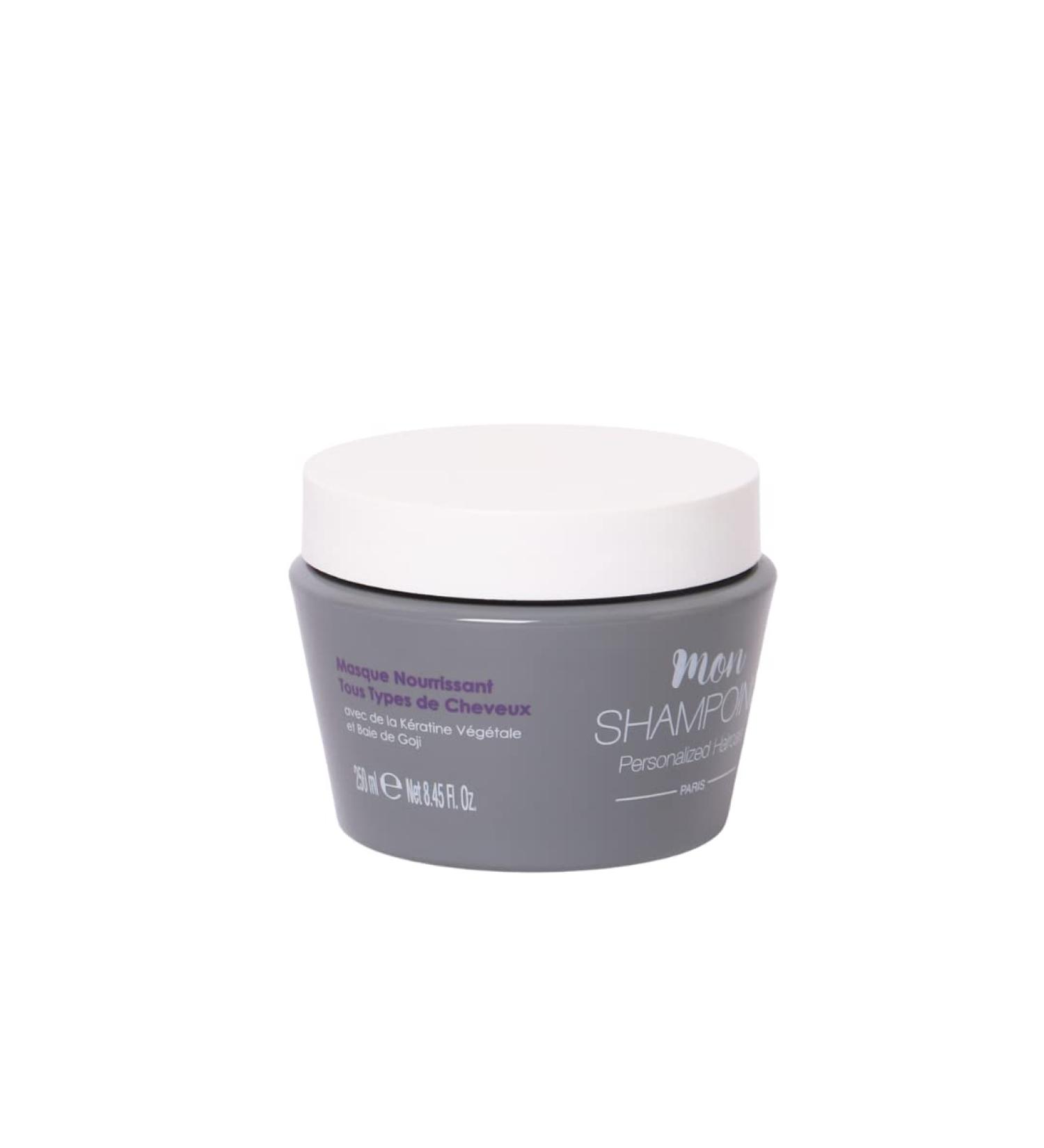 Mon Shampoing - Nourishing Mask   For all hair types - Vegetable Keratin and Goji Berries   250 ml 8.45
