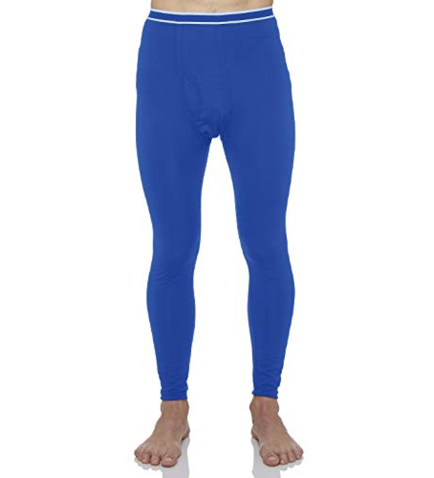 Rocky Men's Thermal Bottoms - Insulated Long John Base Layer Pants for Outdoor Ski & Extreme Cold - Blue, Size Large - Buy Online on GoSupps.com