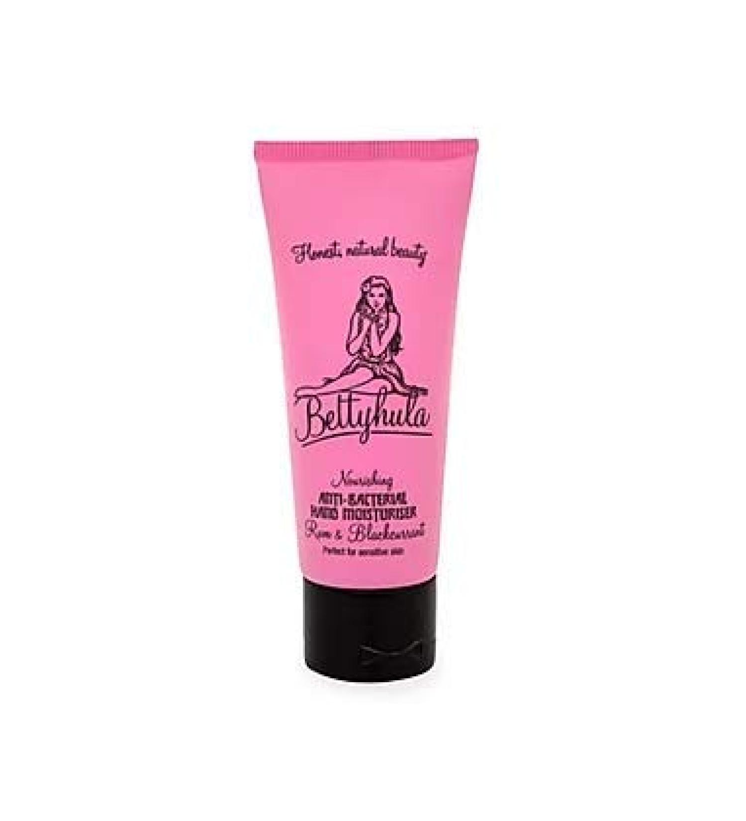 Betty Hula Nourishing Anti-bacterial Hand Cream Rum & Blackcurrant 70ml