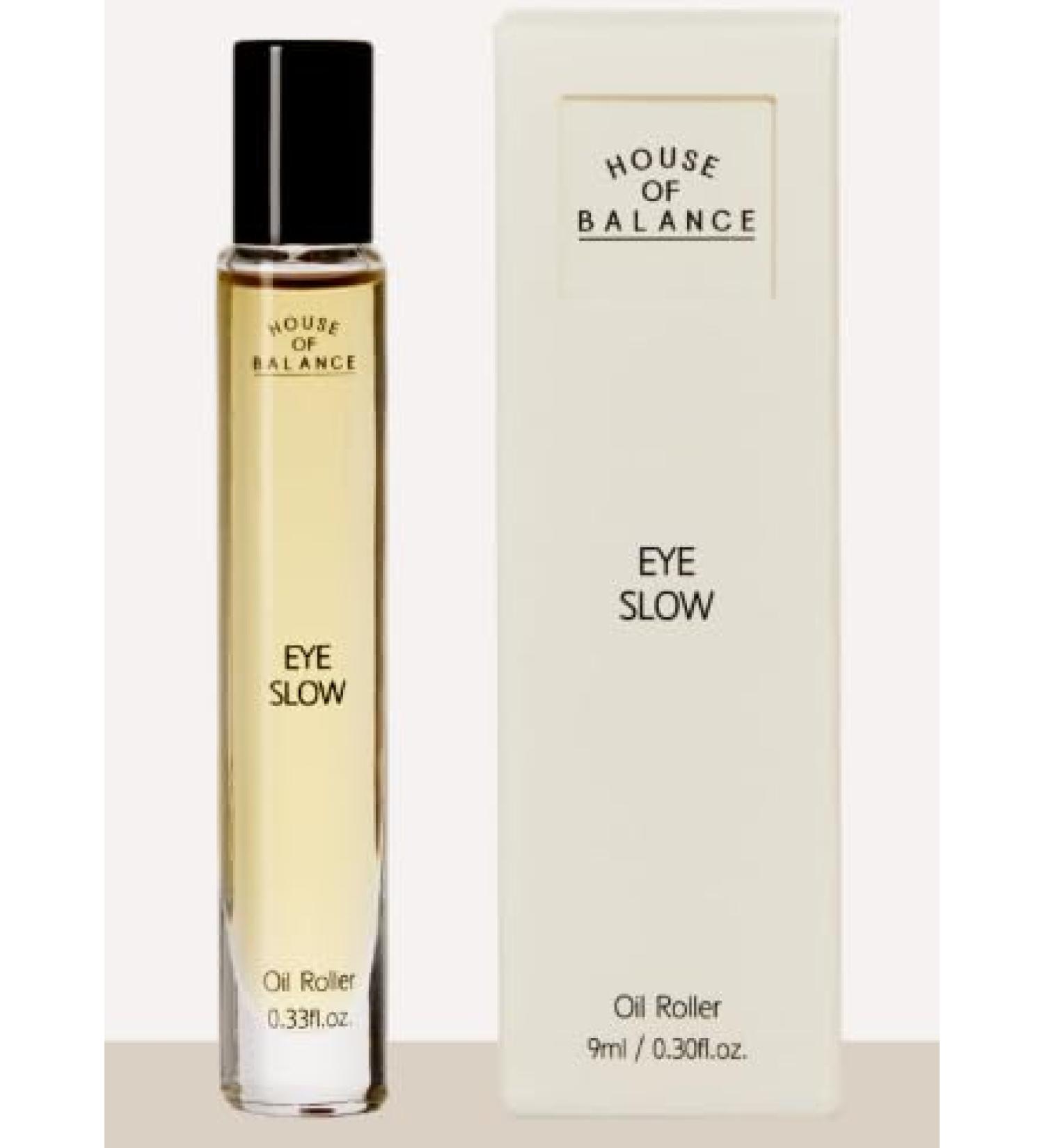 House of Balance EyeSLOW Oil Roller Targeted Under-Eye Volume & Glow Solution 0.33 fl oz (10 ml)