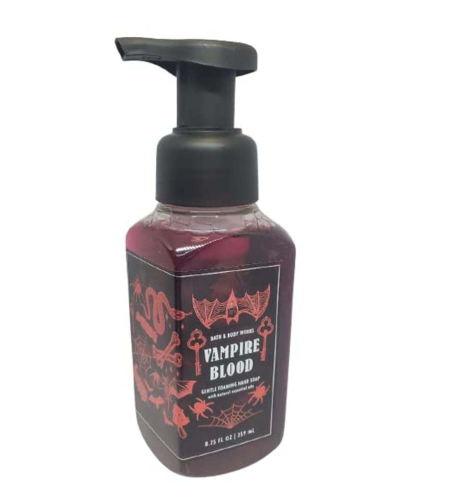 Bath and Body Works White Barn Vampire Blood Foaming Hand Soap 8.75 Ounce Red Berries Jasmine and Plum Bath and Body Works White Barn Vampire Blood Foaming Hand Soap 8.75 Ounce Red Berries Jasmine and Plum Bath and Body Wo…