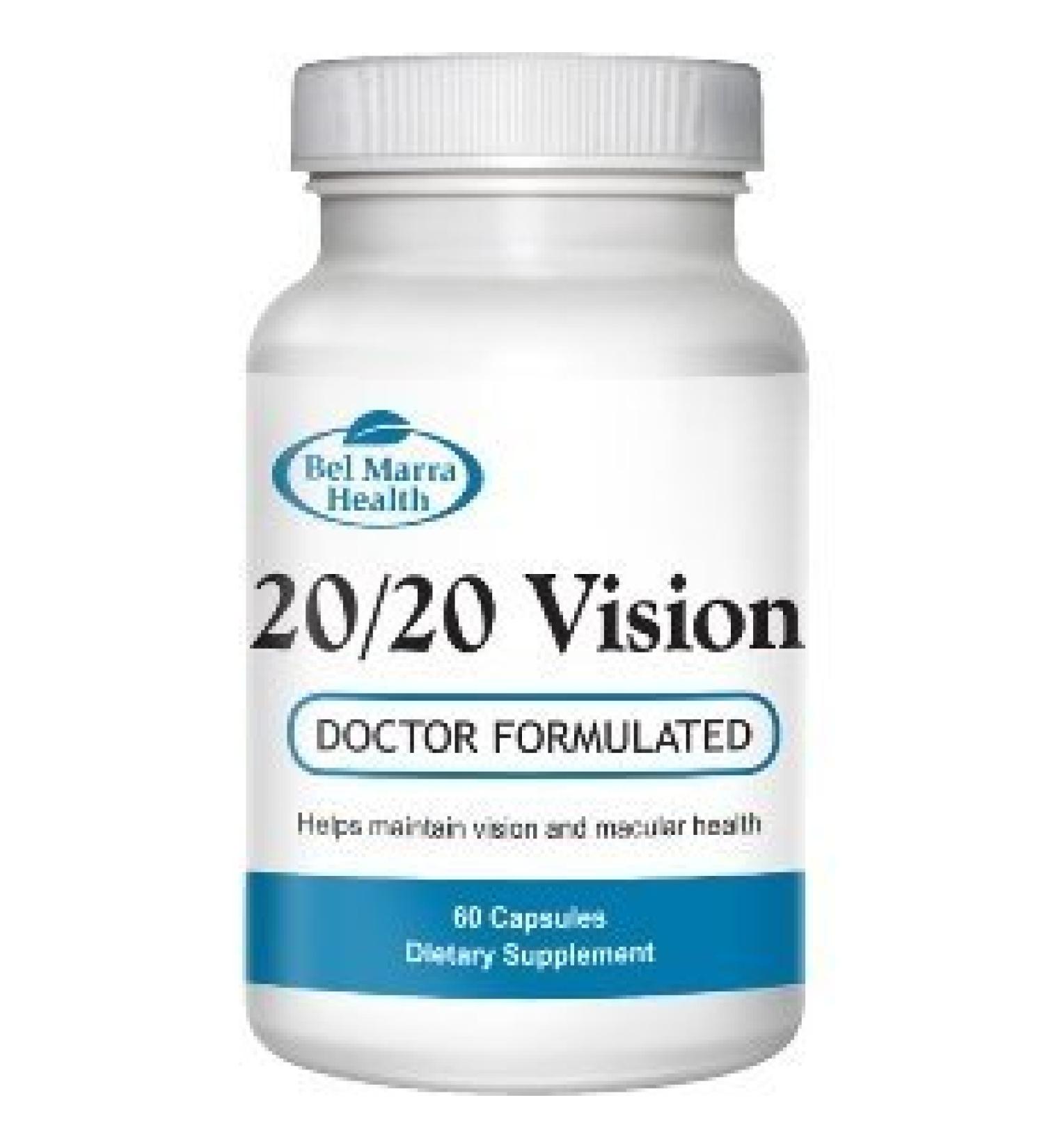 20/20 Vision (60 Capsules) Brand: Bel Marra