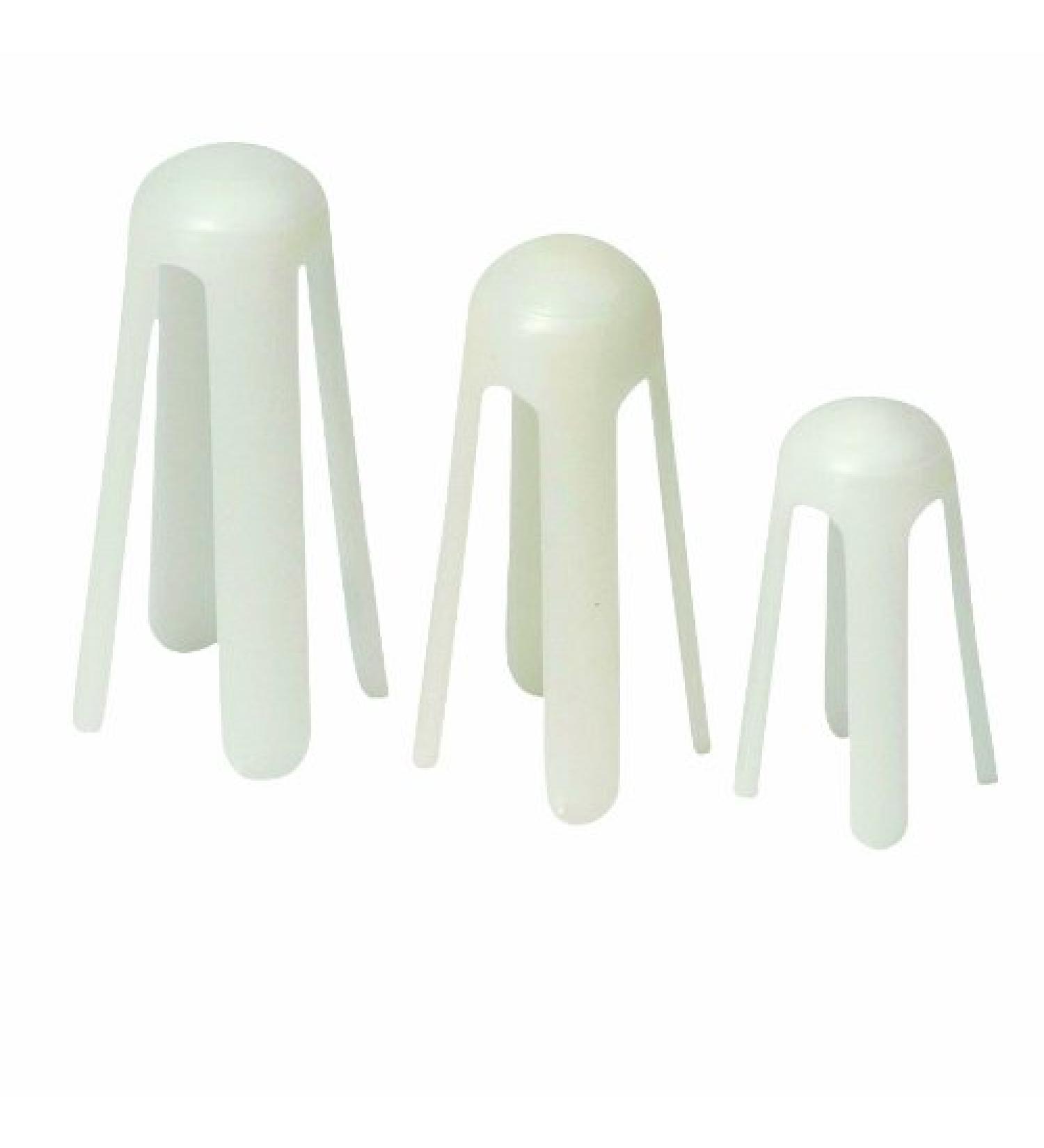 Grafco 1968-1 Prokot Plastic Finger Guard Kit of 4 Each of 1968 S 1968 M and 1968 L 12 Count (Pack of 12)