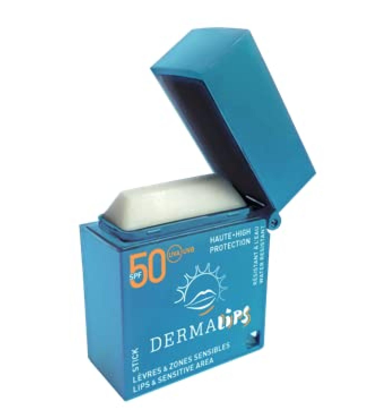 DERMALIPS Stick Large Lips & Sensitive Areas Wide for Sensitive Areas 7 ml