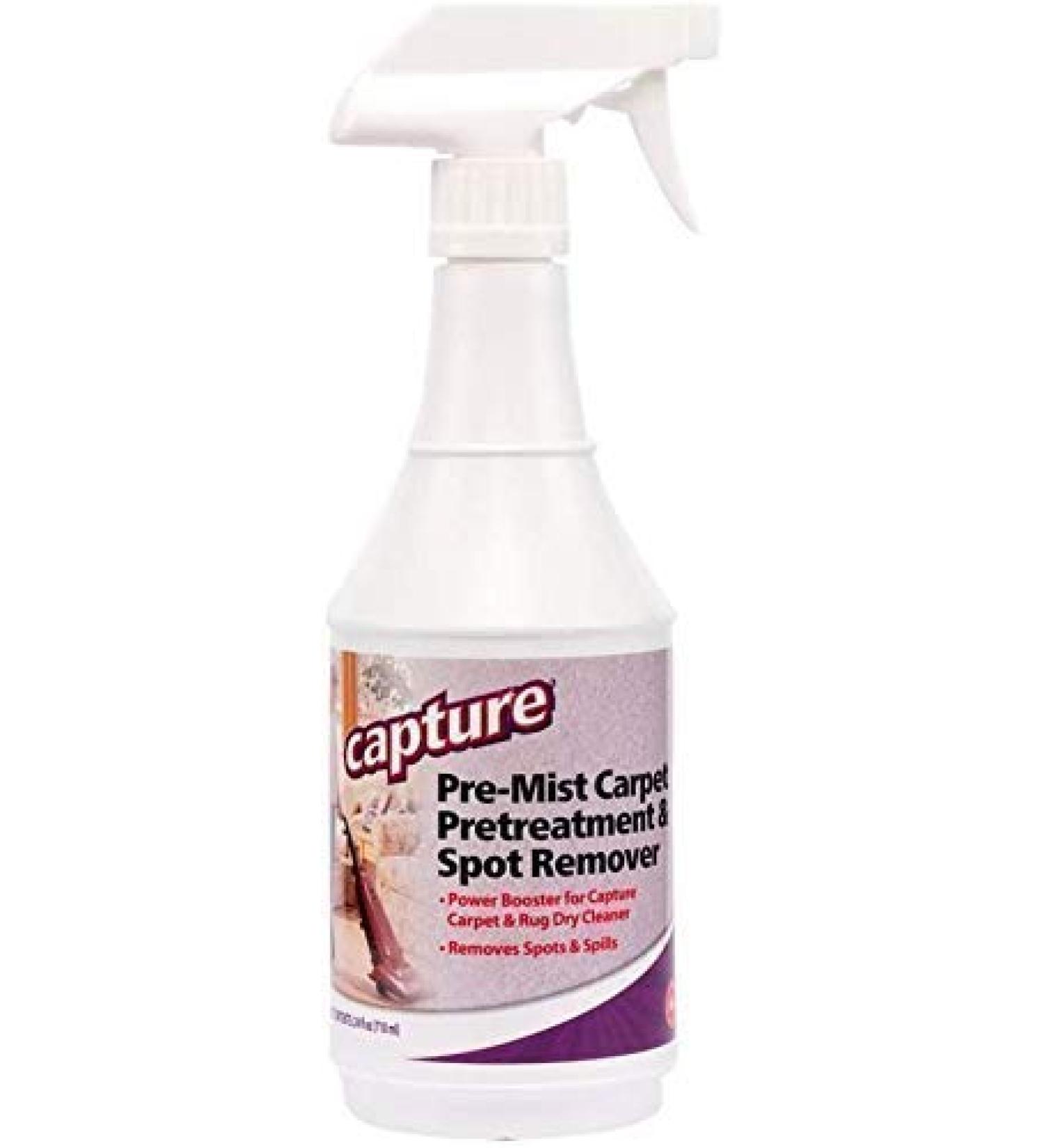 Capture Pre-Mist Soil Release for Carpet Dry Cleaner - 24oz Multipurpose Cleaning Spray for Juice, Coffee, Wine Stain Removal - Buy Online on GoSupps.com