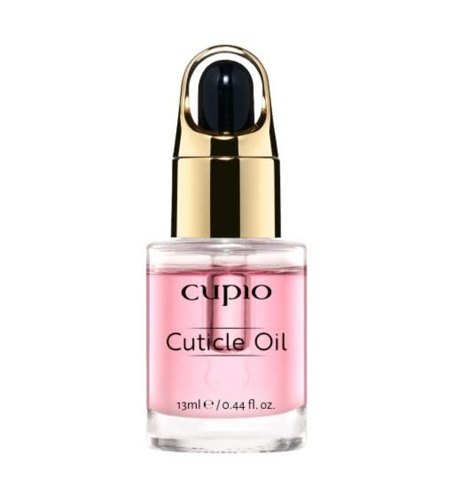 Huile pour cuticules Cupio avec pipette Raspberry 13 ml Soin intensif pour ongles et cuticules Hydratation profonde Ongles secs et fragiles