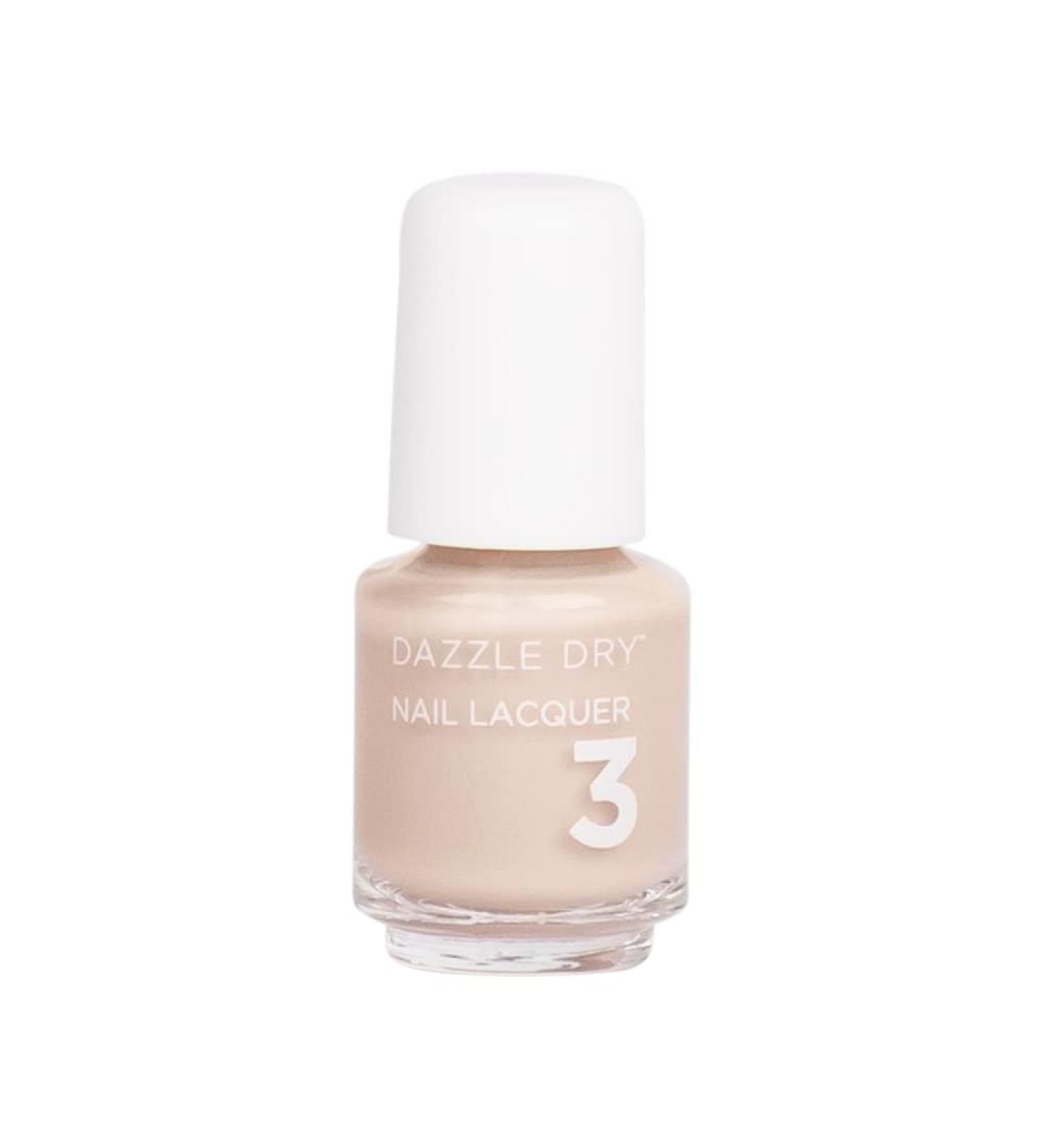 Dazzle Dry Mini Lacquer - Boss Neutral Nude Cream (0.17 fl oz) - Buy Online on GoSupps.com