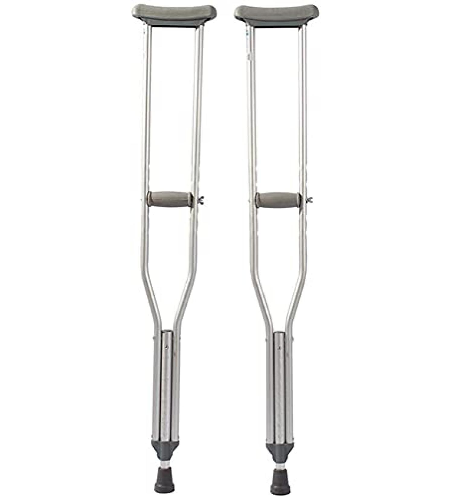 Crutches for Adults Underarm Axillary Cane Crutch Aluminum Adjustable axillary Adults and Children Elderly Thickened Fracture Double Crutches Walker Great for Travel or Work (Size : L Innovate - Buy Online on GoSupps.com