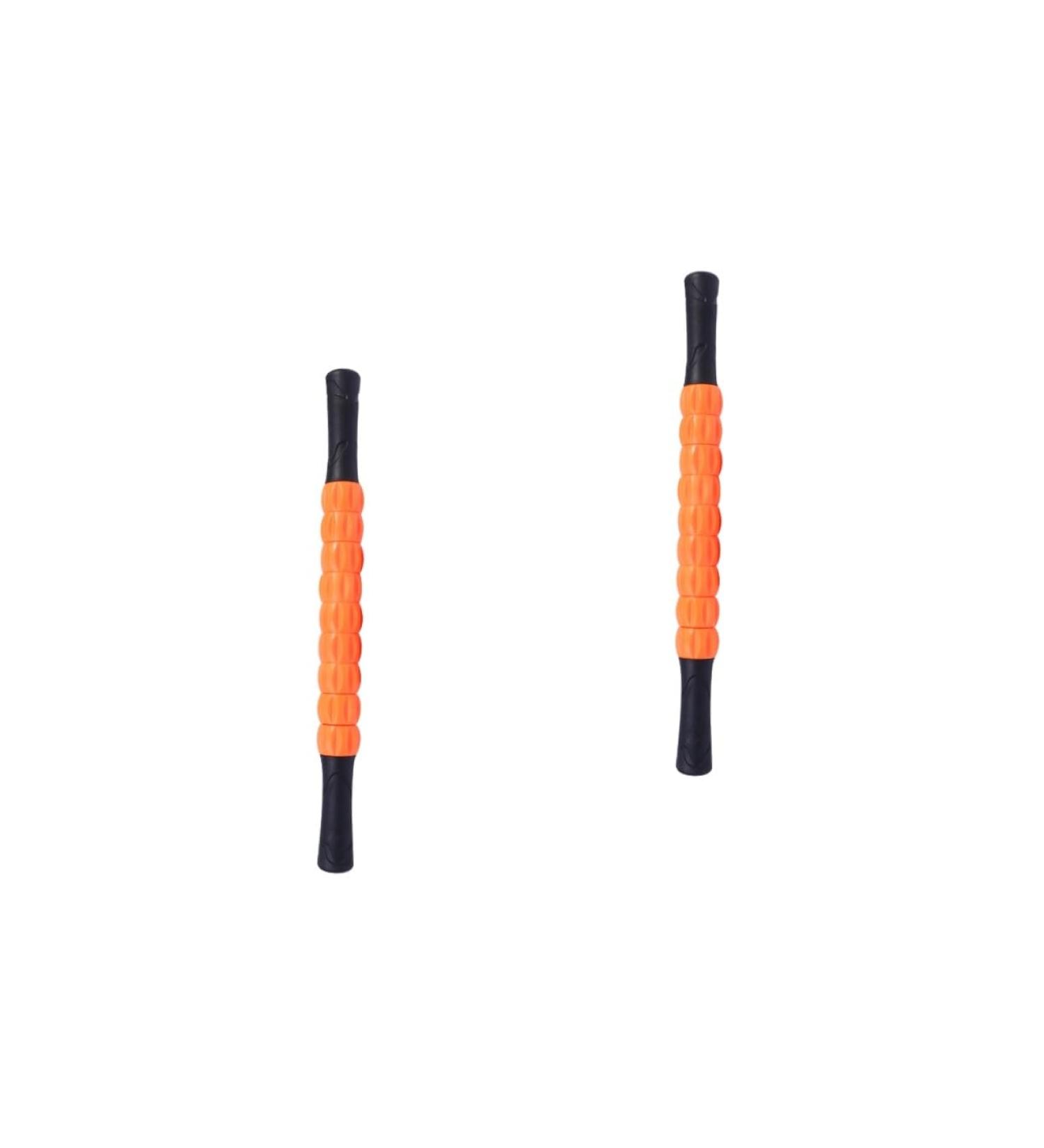 Buy Lurrose Massage Rollers - 2 Pack Trigger Point Foam Roller Stick for Muscle Relief - Compact Effective Back Massage Device - Buy Online on GoSupps.com