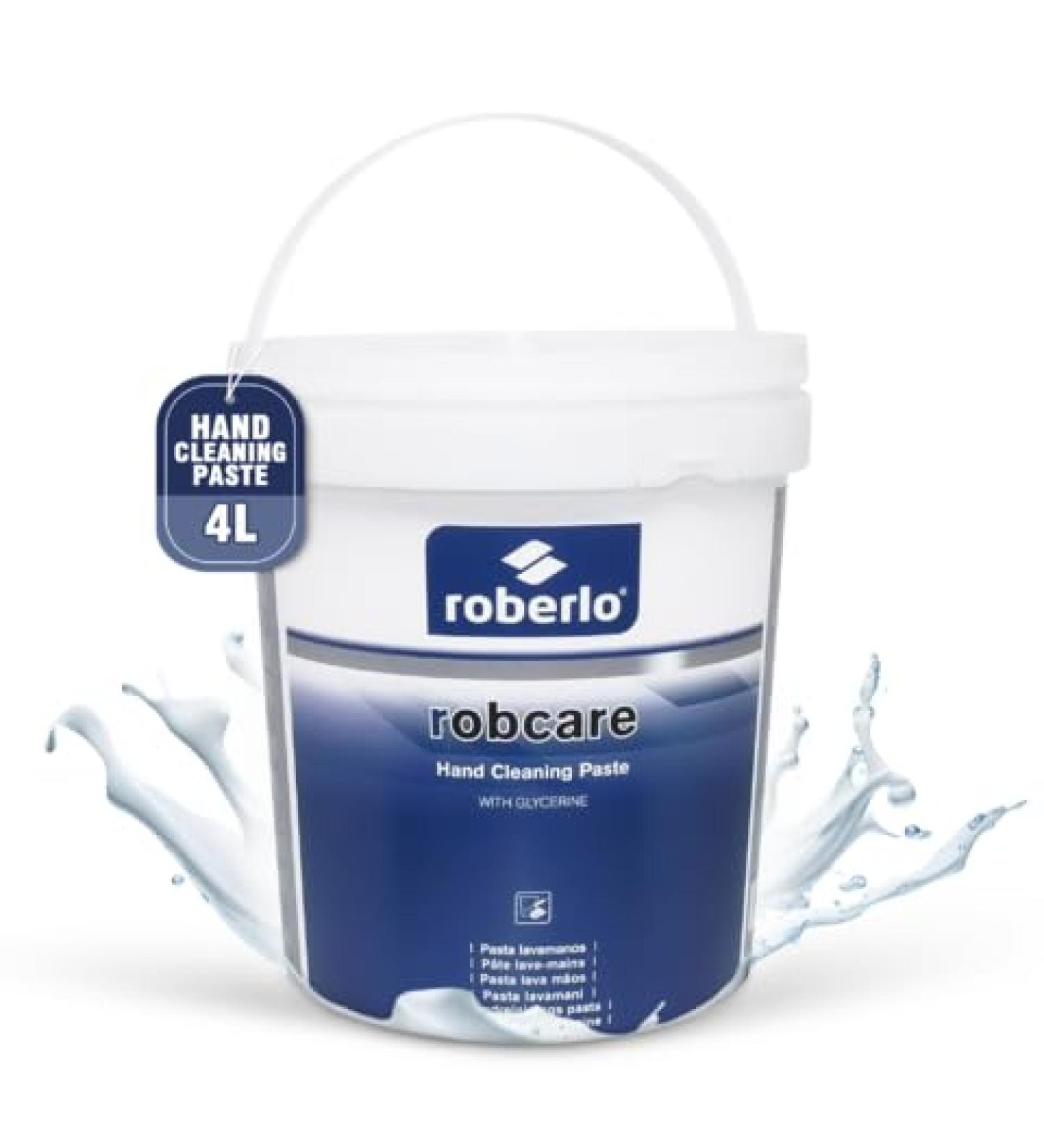 RobCare Hand Cleaning Paste - 4 KG (141.1 oz) - Effective Solution for Tough Stains & Grease | International Shipping Available - Buy Online on GoSupps.com