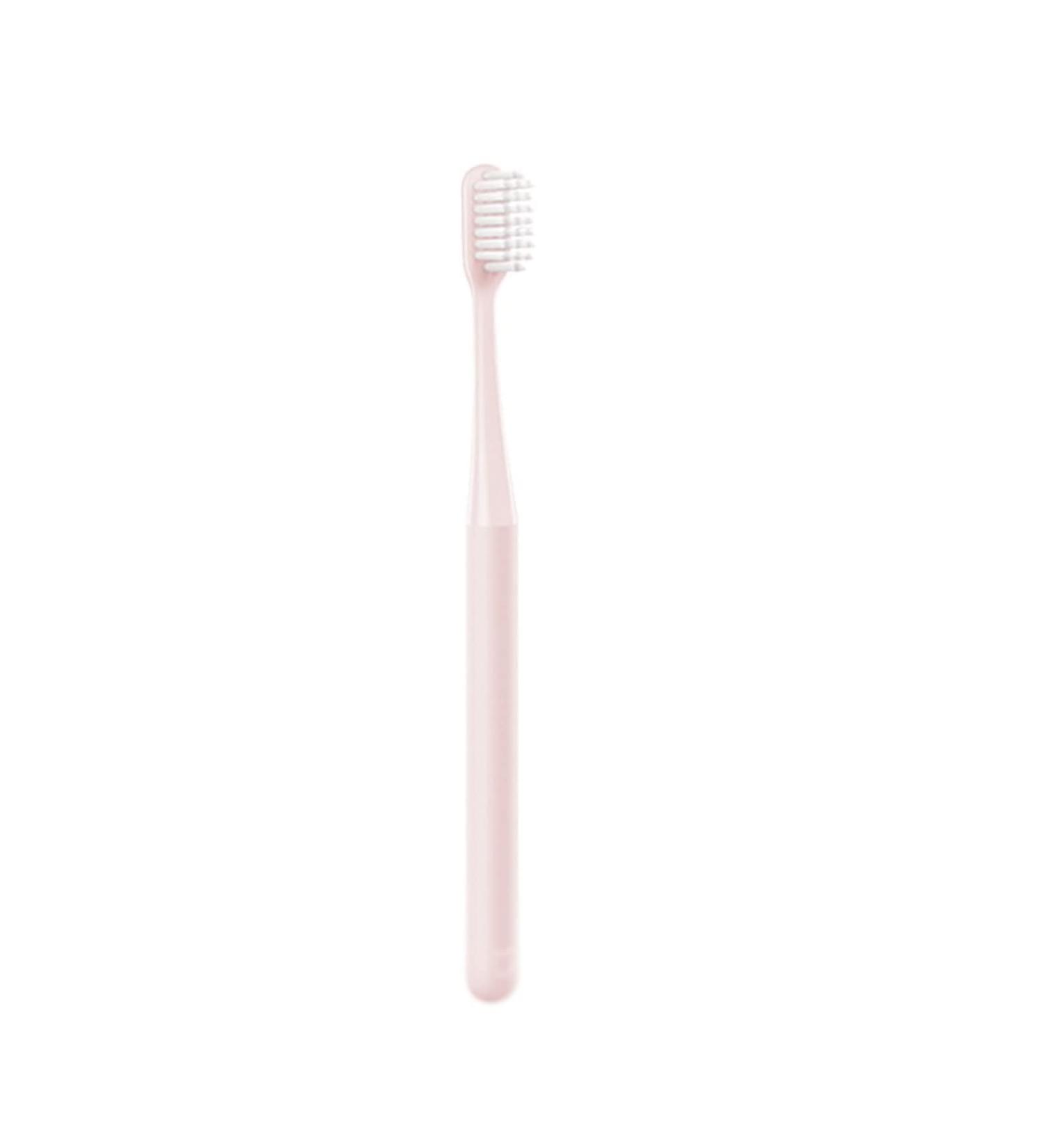 SUICRA Soft Manual Toothbrush - Superfine Round Brush for Deep Cleaning Tartar - Original Pink Color - Buy Online on GoSupps.com