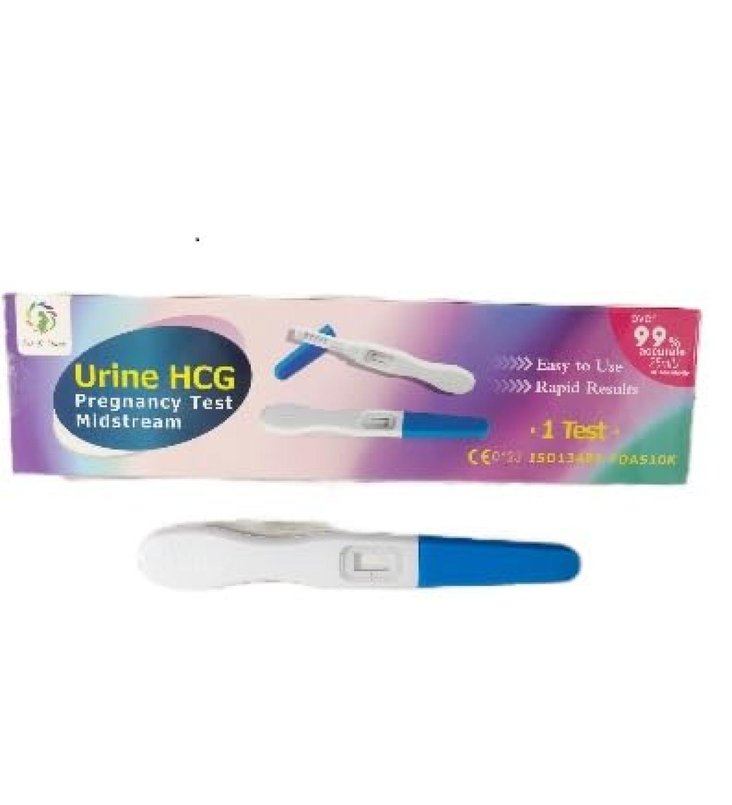 1st & Fast Pregnancy Test 1 Midstream Urine HCG - Buy Online on GoSupps.com