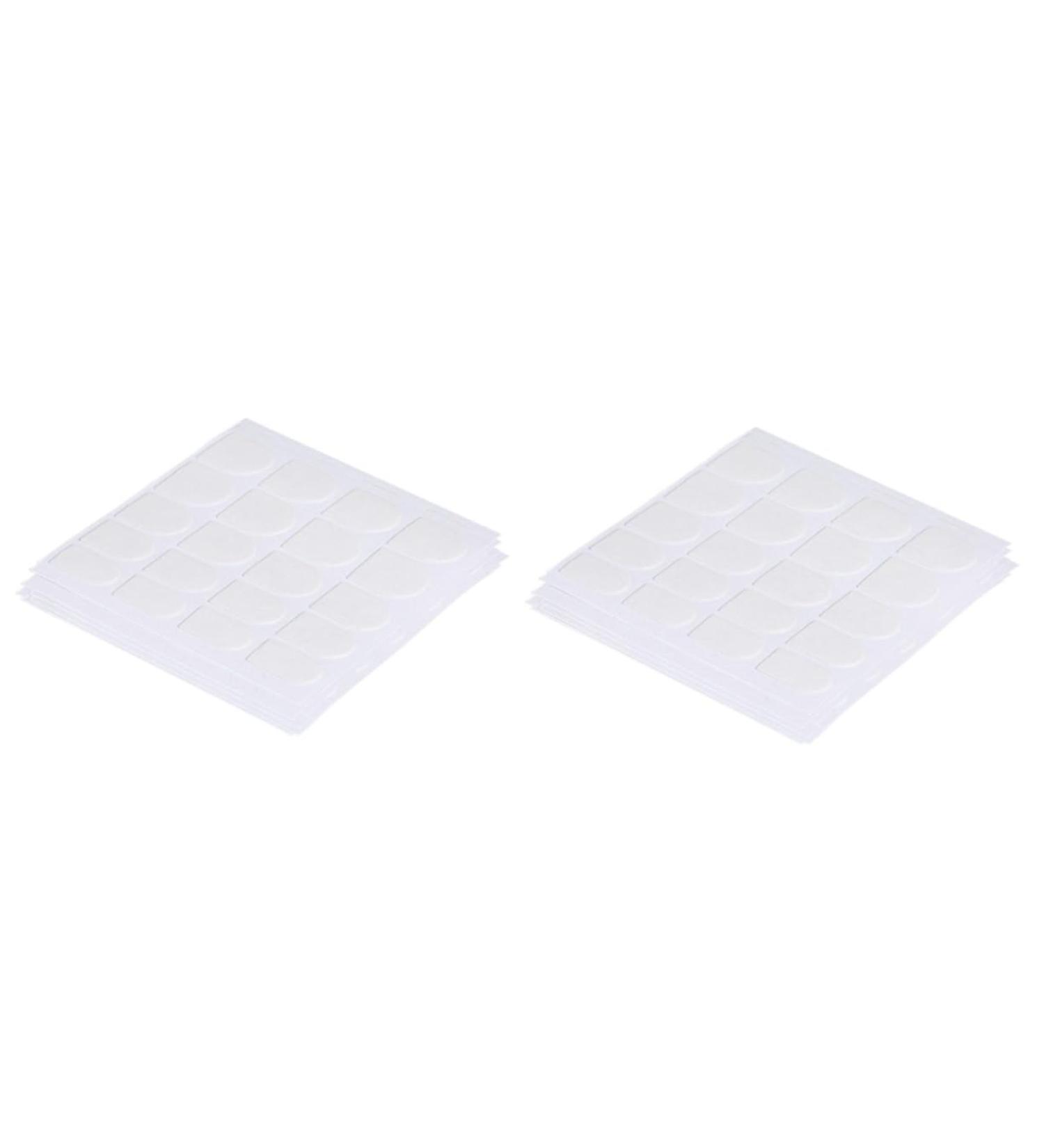 FRCOLOR 100 Sheets Removable Nail Sticker Gel False Nail Adhesive Stickers False Nail Glue Stickers Nail Tabs Manicure Nail Glue Sticker False Nail Tips White Jelly Fake Nail Patch Whitex2pcs 6.2X6.2cmx2pcs - Buy Online on GoSupps.com