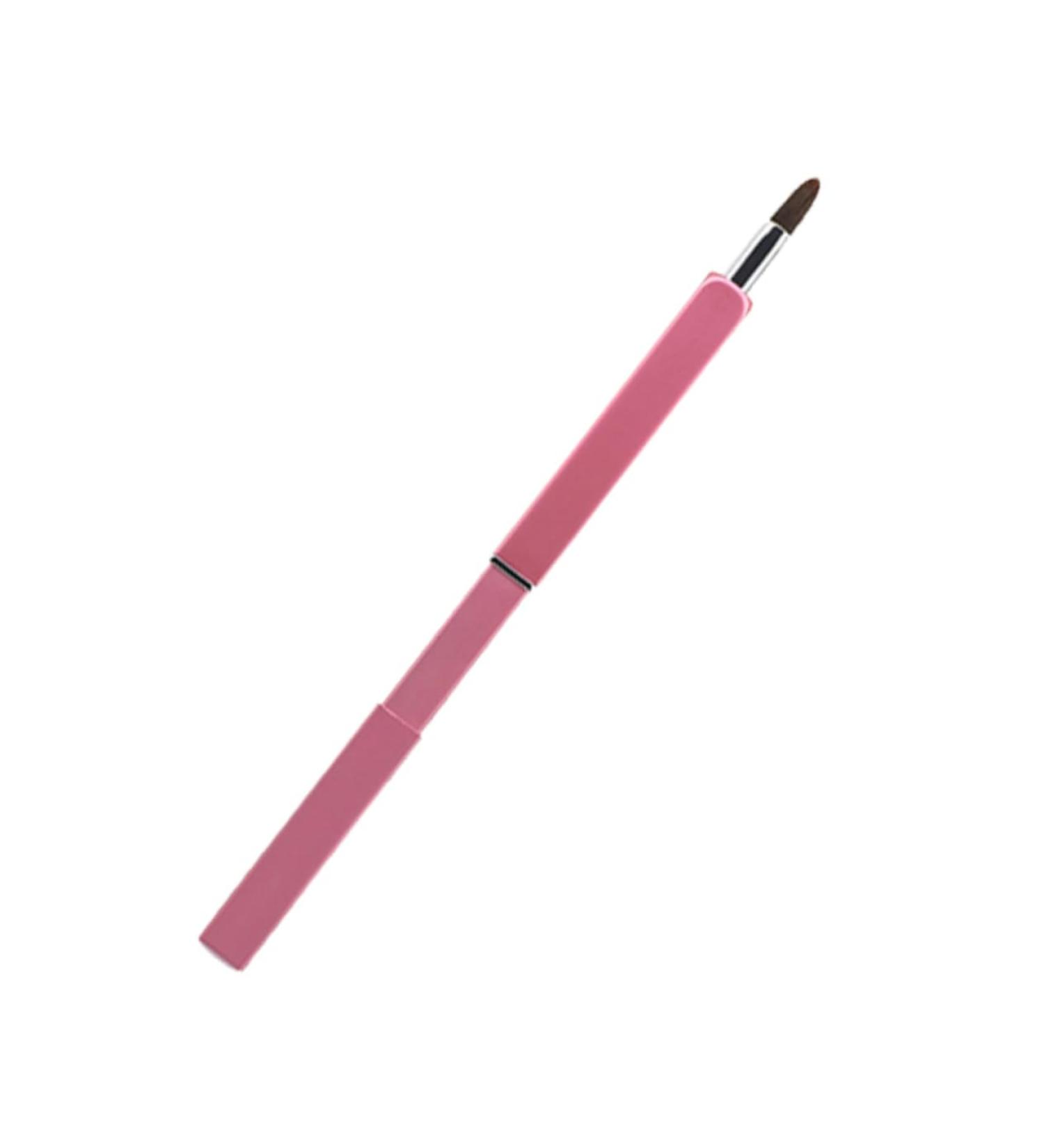 minkissy Makeup Tool Kit Lip Gloss Lipstick Brush Makeup Lip Brush Makeup Brush Tool Cosmetics Lip Brush Lipstick Applicator Lip Brush Applicator Portable Travel Lipstick Stick 9.3*1cm Pink - Buy Online on GoSupps.com