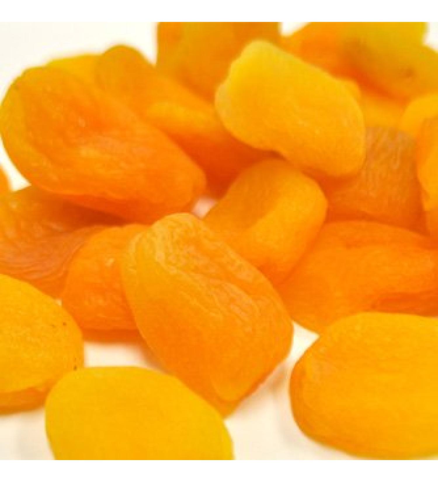 Dried Turkish Apricots - 2lb Resealable Bag | Premium Dried Fruit Snack | Snacks for Thought - Buy Online on GoSupps.com