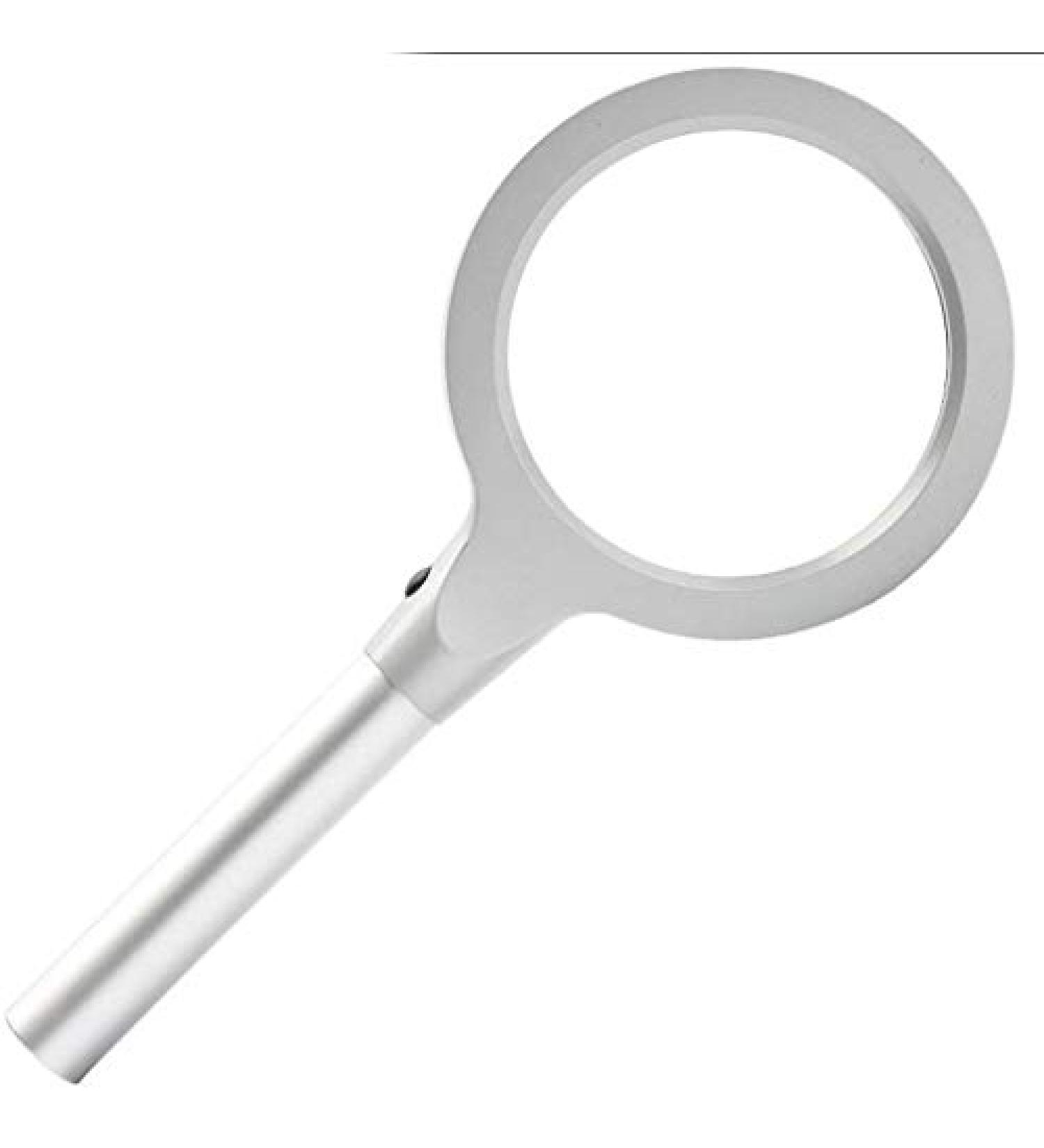 High-Grade Aluminum Alloy 12LED Lamp 85mm HD Reading Magnifier OfficeProducts Substitutability - Buy Online on GoSupps.com
