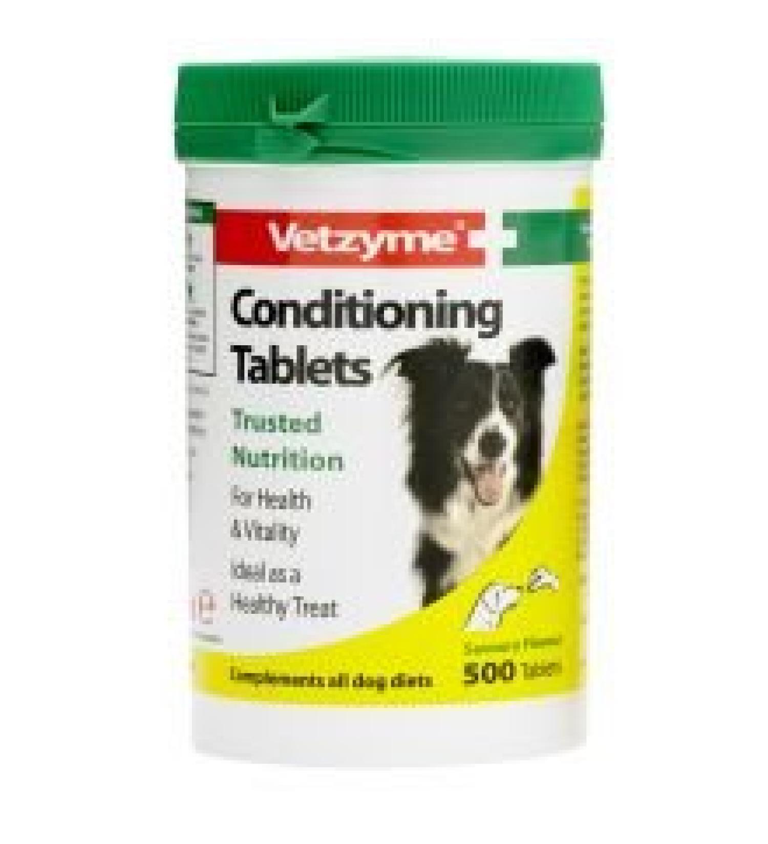 Vetzyme Conditioning Tablets for Dogs 500s
