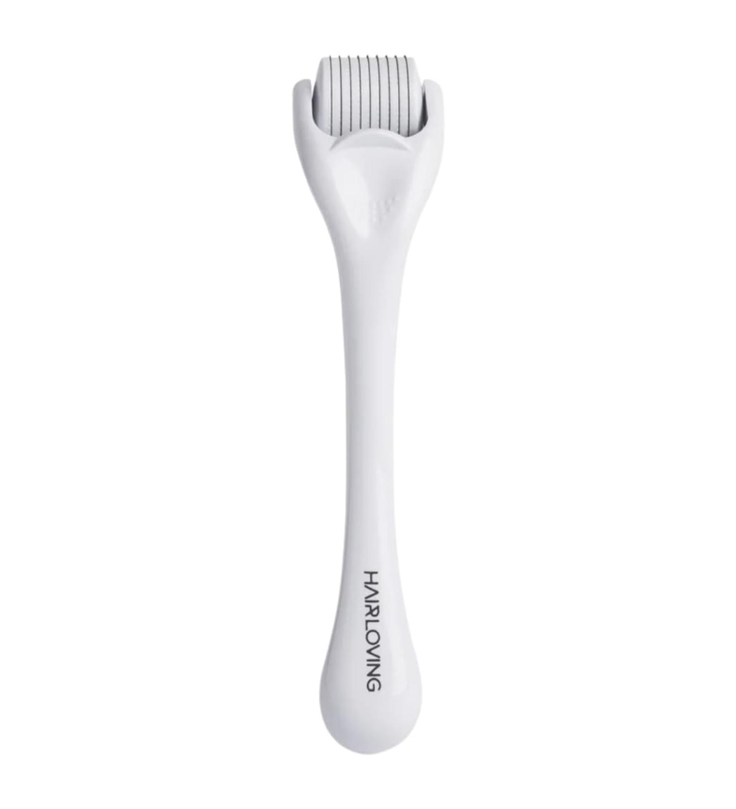 Derma Roller pour la croissance des cheveux micro aiguille repousse alop cie perte de cheveux traitement de calvitie stimulateur du follicule pileux pour la r g n ration des cheveux - Buy Online on GoSupps.com