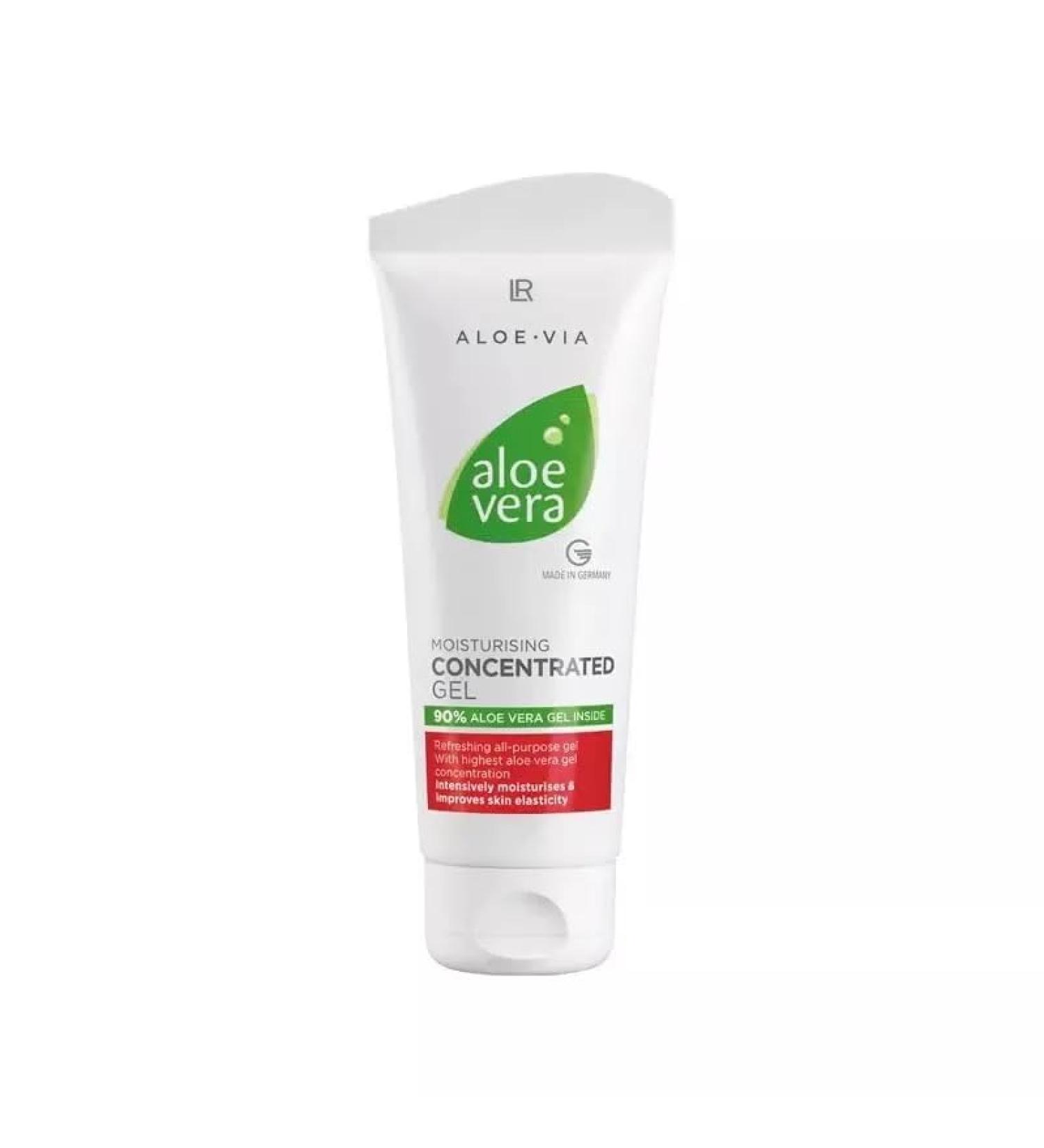 LR Health&Beauty Aloe-Via Aloe Vera Moisturizing Gel Concentrate Women Men 100 ml./3.3 fl.oz.