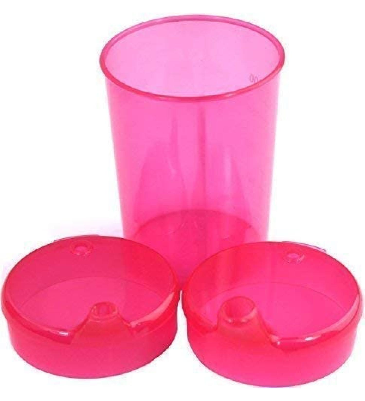 Medi-Inn Beak Cup 250ml | Practical Set with 2 Lids | Red - International Shipping Available - Buy Online on GoSupps.com