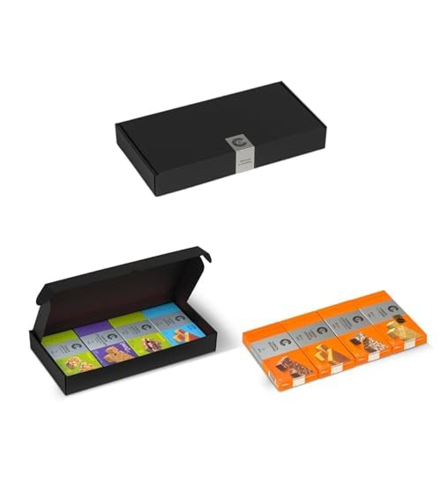 Castillo de Jijona - Lot Black Box 8 - Comprend la meilleure s lection de nougats traditionnels v g taliens sans sucre et d'arachides. - Buy Online on GoSupps.com