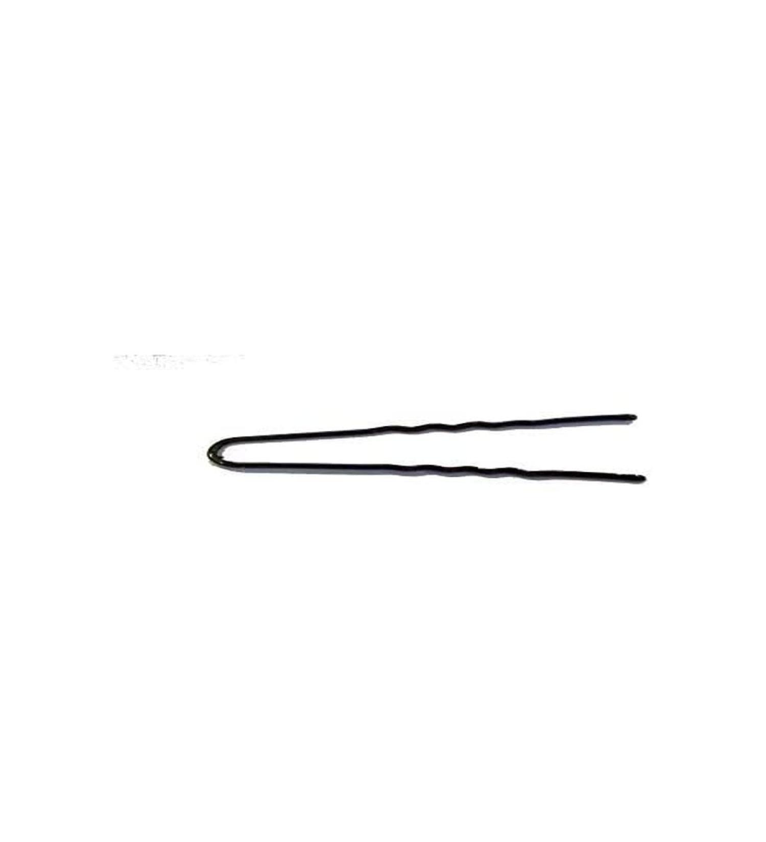 Efalock Professional hairpin Mademoiselle wavy 45 mm brown 1 pack (1x 50 pieces)