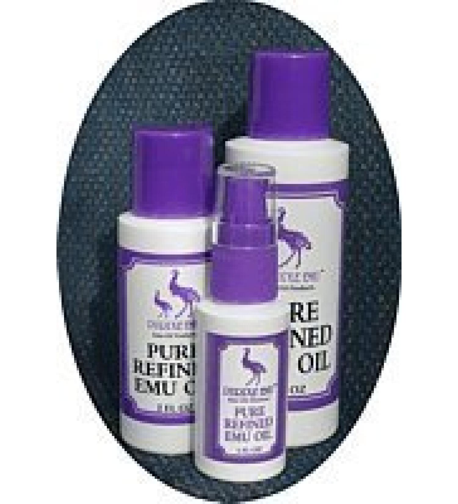 AEA Certified Fully Refined Pure Emu Oil 8oz. Bottle.