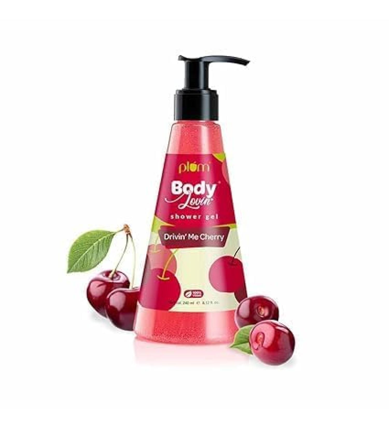 Cherry Shower Gel | Sulphate-Free Body Wash for All Skin Types | Nourishing Fruity Fragrance | Long-Lasting Freshness - Buy Online on GoSupps.com