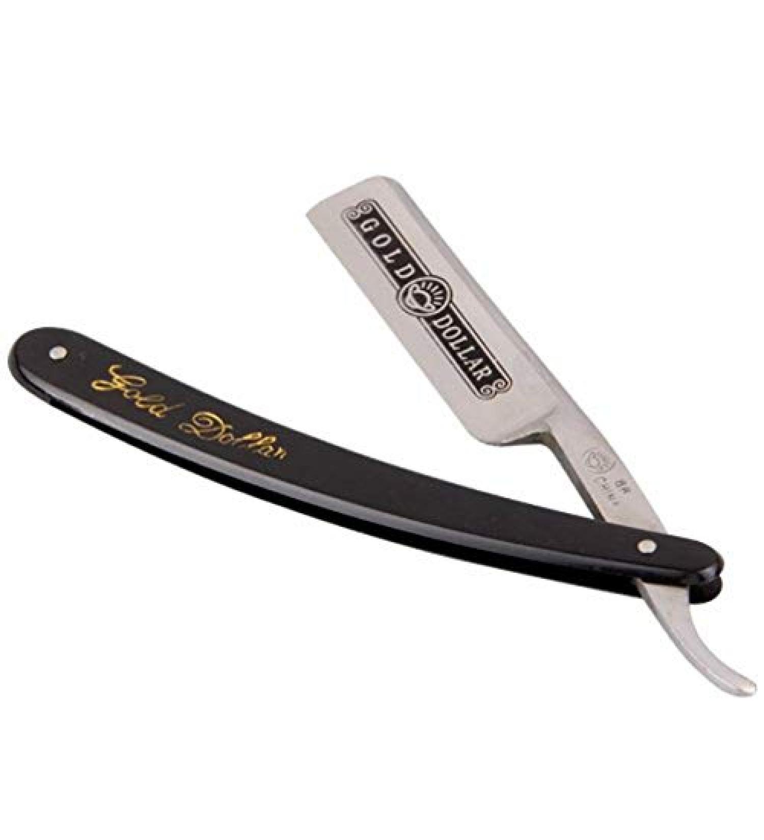 Minkissy Foldable Vintage Razor | Stainless Steel Beard Knife | Retro Edge Razor for Men - Perfect Christmas Gift - Buy Online on GoSupps.com