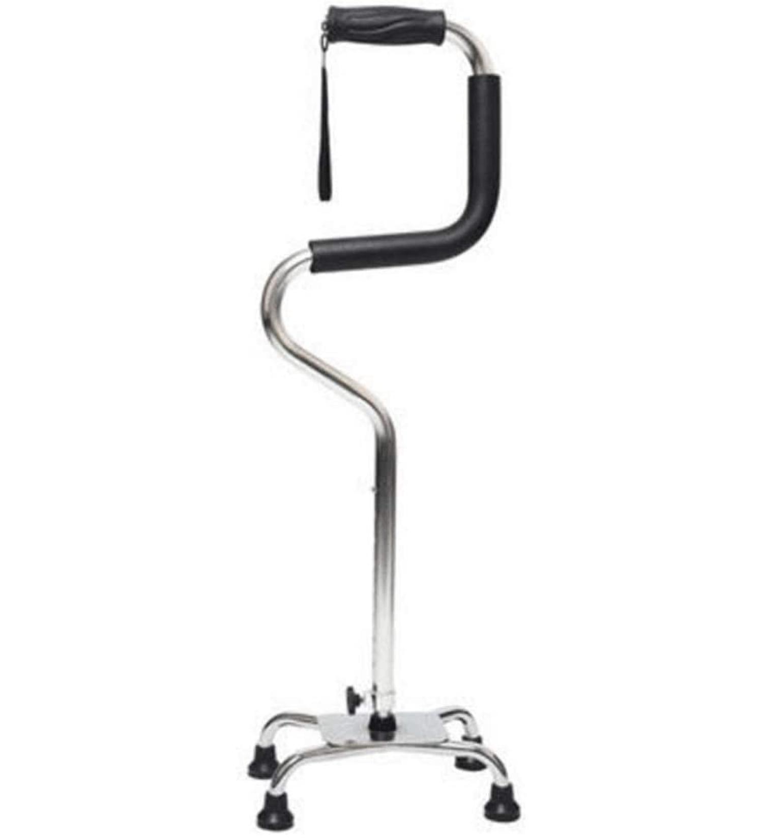 Telescopic Non Slip Crutches Elderly Crutches Old Man's Cane Four-Legged Multi-Purpose Cane (Color : B) for Arthritis Elderly Seniors & Handicap (Color : A) The New Independence - Buy Online on GoSupps.com